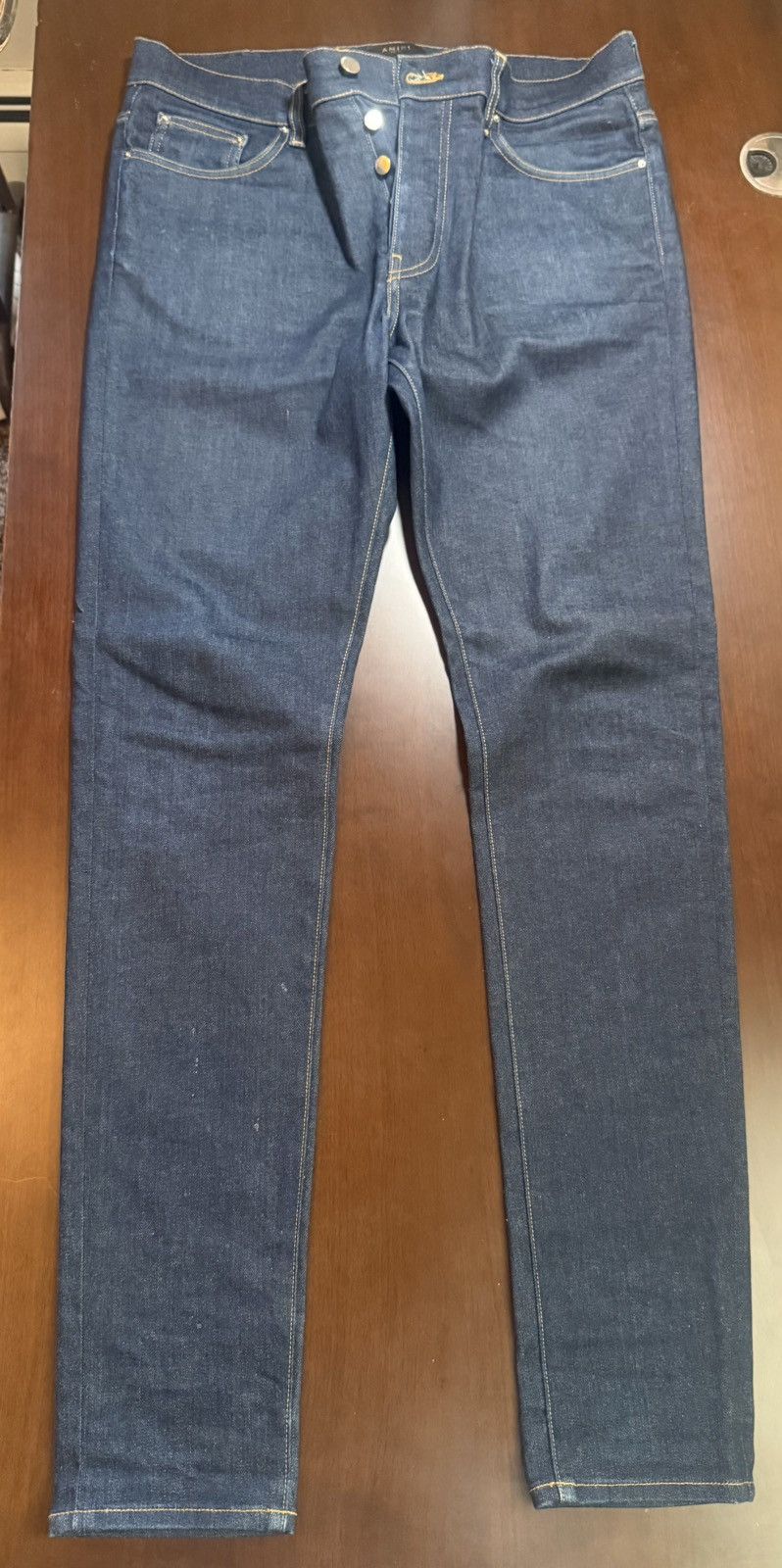 Amiri Amiri Stack Selvedge Denim (Blue) — Great Condition Size US 36 / EU 52 - 1 Thumbnail