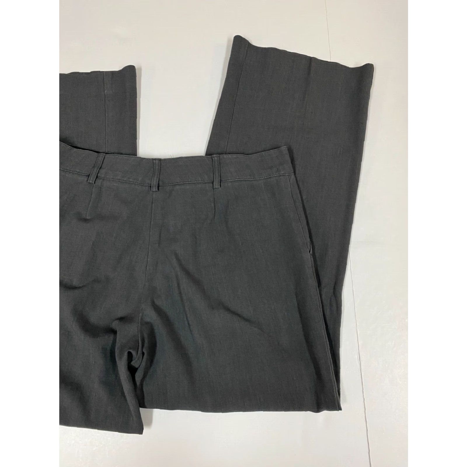 Vintage Counterparts Womens Chino Pants 10P Petites Gray Straight Size 32" / US 10 / IT 46 - 7 Thumbnail