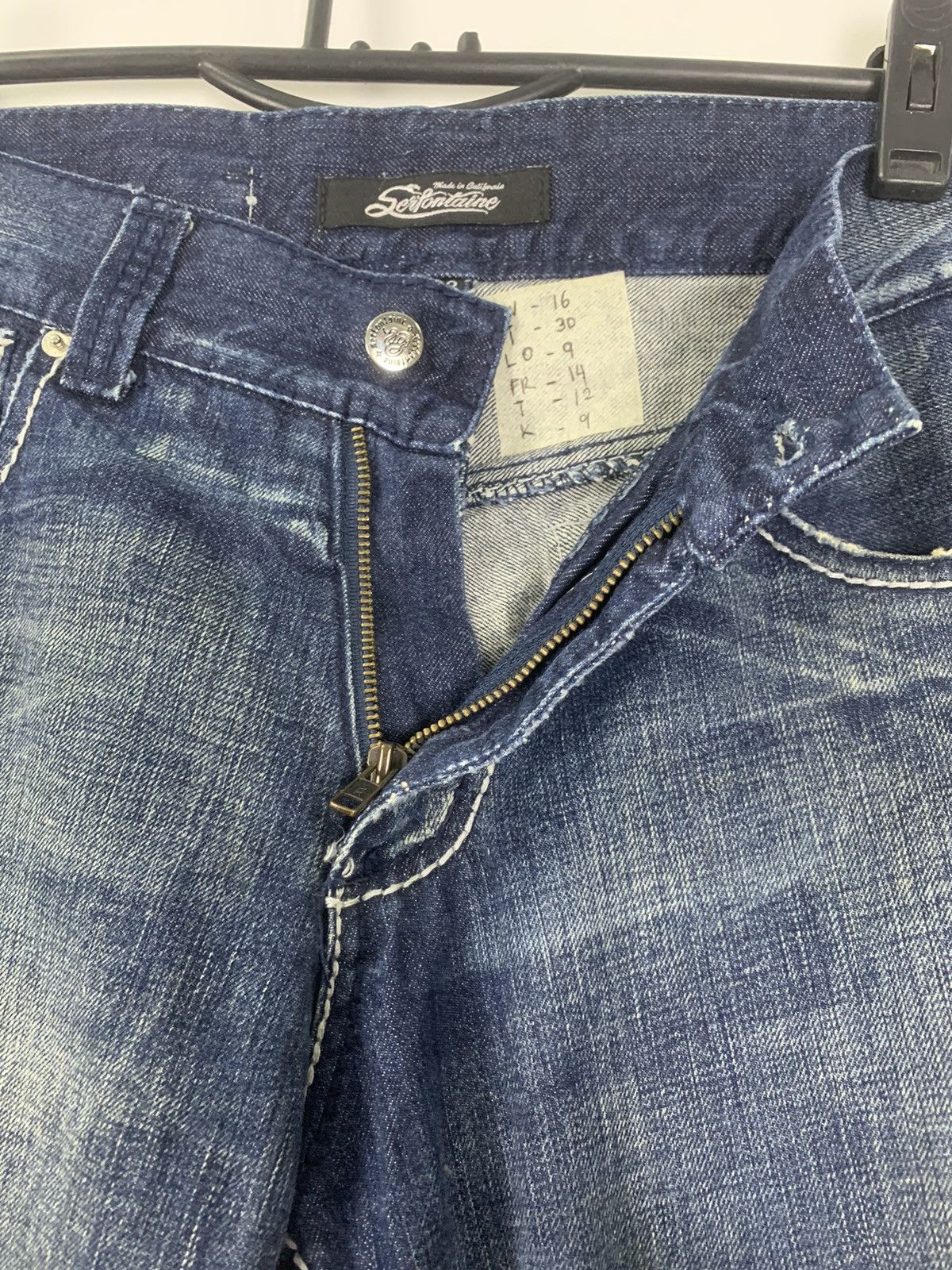 Vintage Vintage USA distressed denim Size US 32 / EU 48 - 7 Thumbnail