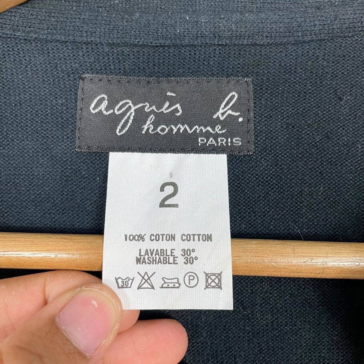 agnes b. Agnes B Homme Cotton Zipper Jacket Size US S / EU 44-46 / 1 - 16 Thumbnail