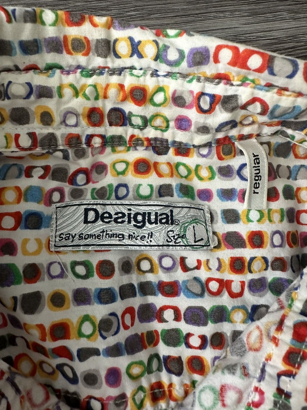 Desigual Desiqual Luxury Multicolour button ups shirt size mens L Size US L / EU 52-54 / 3 - 3 Thumbnail