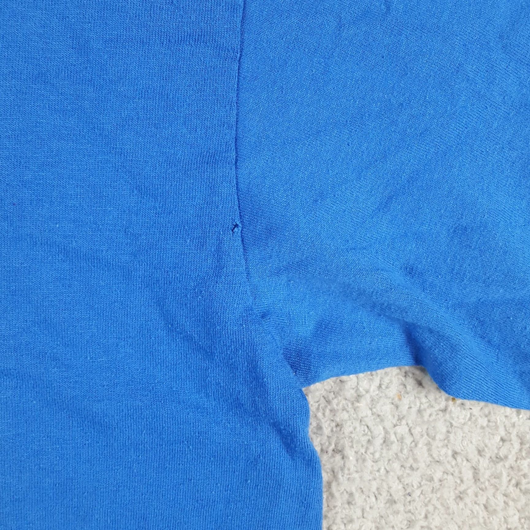 Hanes VINTAGE Hanes Inmate Tee Shirt Prison Jail T Shirt Mens Size M Blue Cotton Embroidered Logo 90s Retro Jail Prison Inmate 00s Y2K Old School Shirt Mens Size US M / EU 48-50 / 2 - 5 Thumbnail