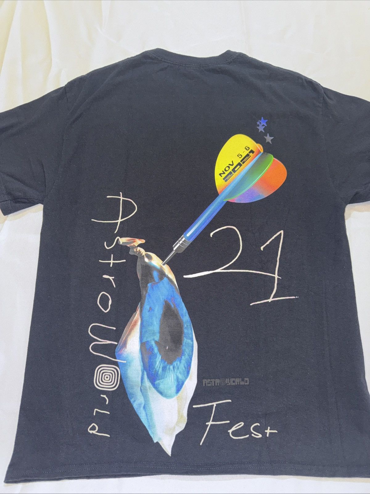 Travis Scott Travis Scott Dart Tee Astroworld Tour Size Medium NEW Size US M / EU 48-50 / 2 - 3 Thumbnail