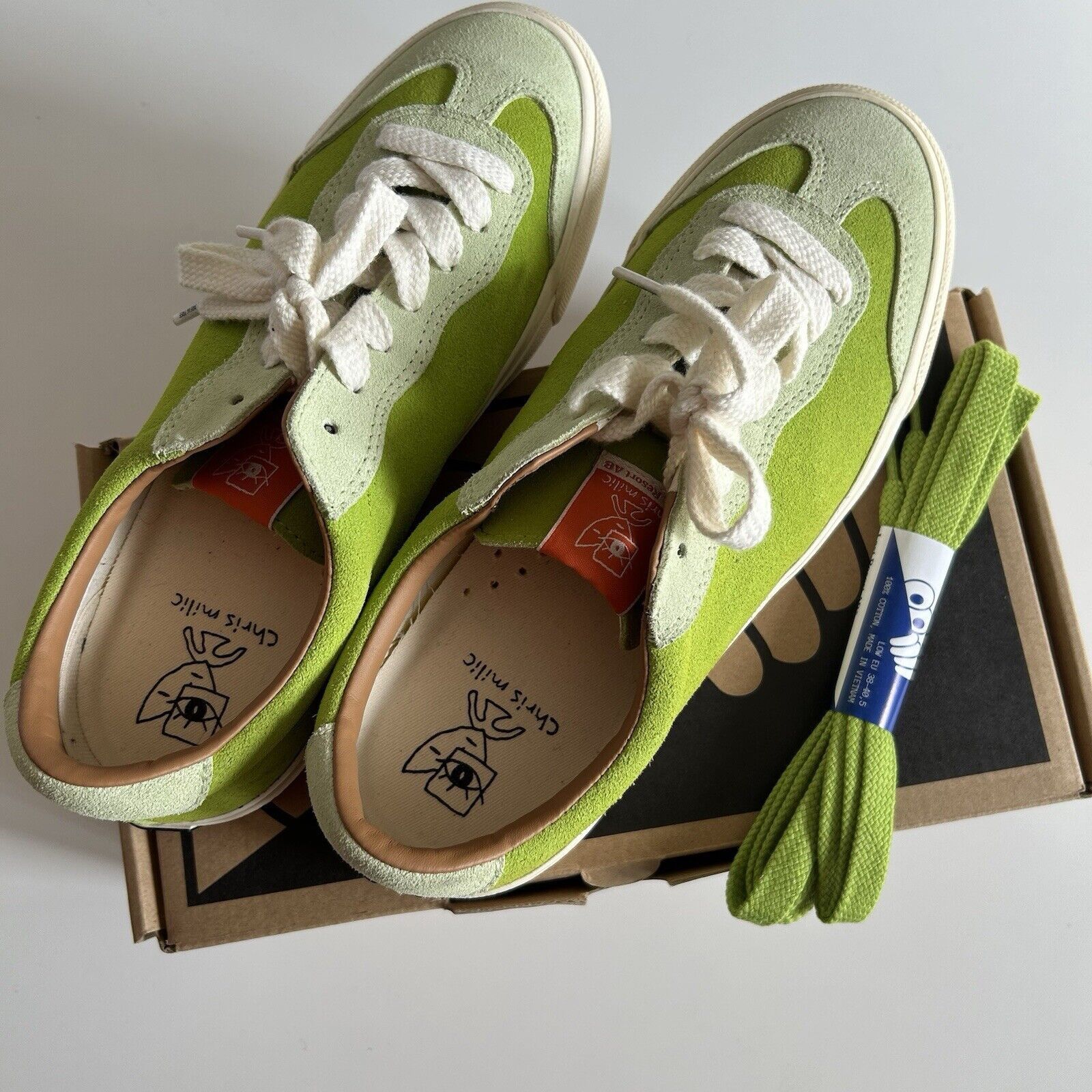 Frog Skateboards × Last Resort AB Last Resort AB Chris Millic VM004 Suede Duo-Green US Size 8 Size US 8 / EU 41 - 4 Thumbnail