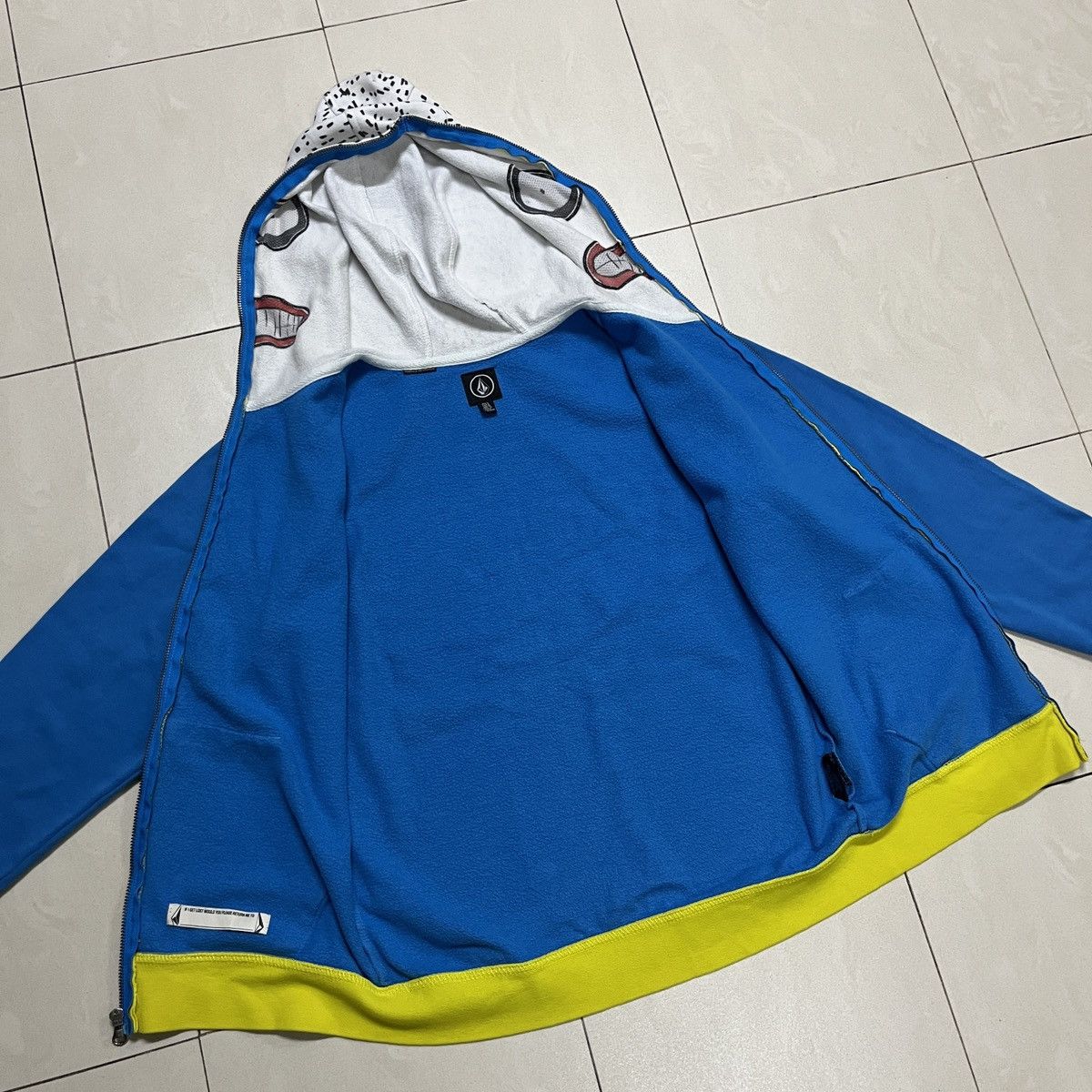 Vintage × Volcom Volcom X Kidcreature Rare Full Zip Hoodie Size US S / EU 44-46 / 1 - 7 Thumbnail