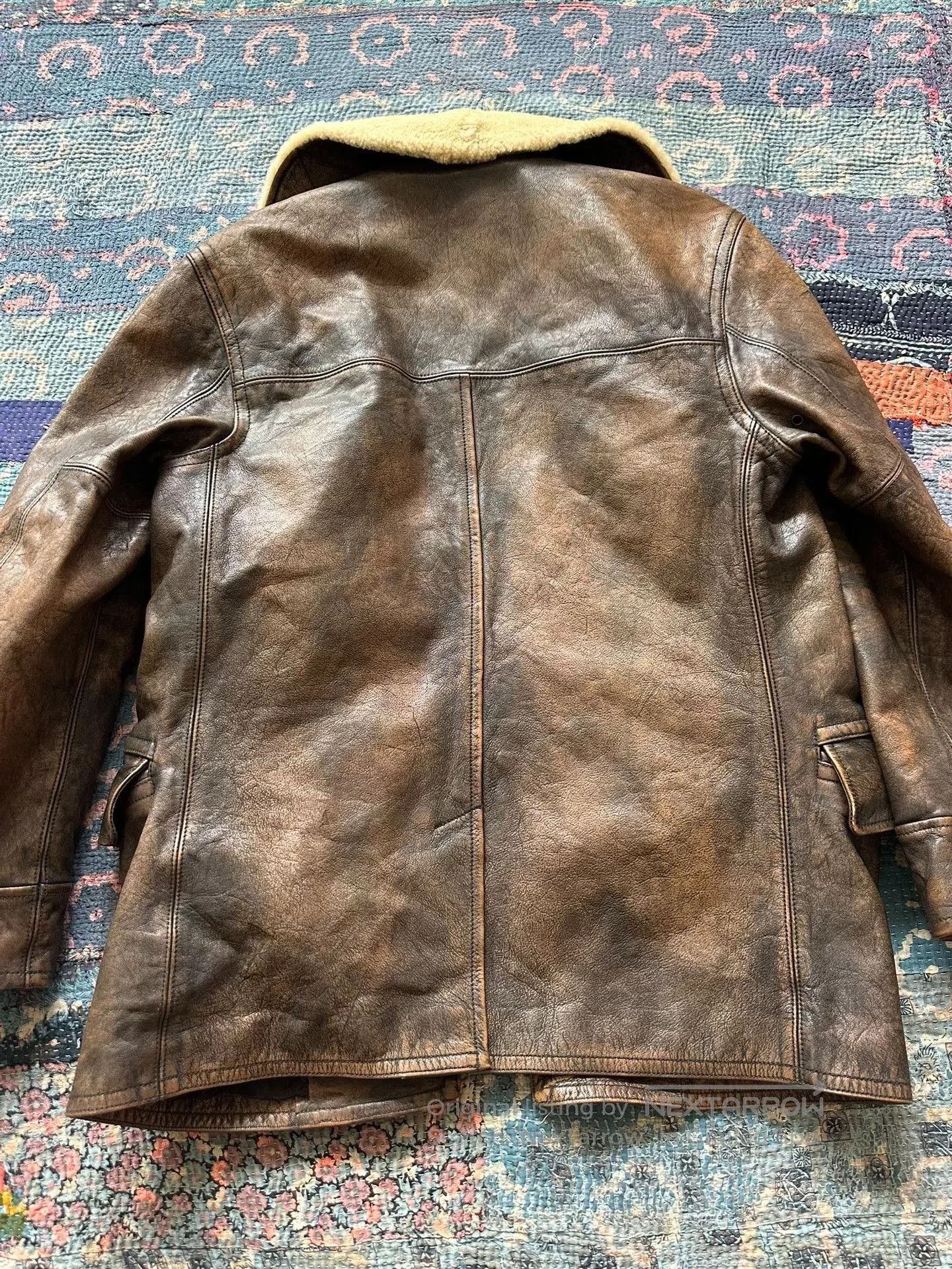 Ralph Lauren Purple Label Ralph Lauren RRL Purple Label Leather Jacket. Size US M / EU 48-50 / 2 - 2 Thumbnail