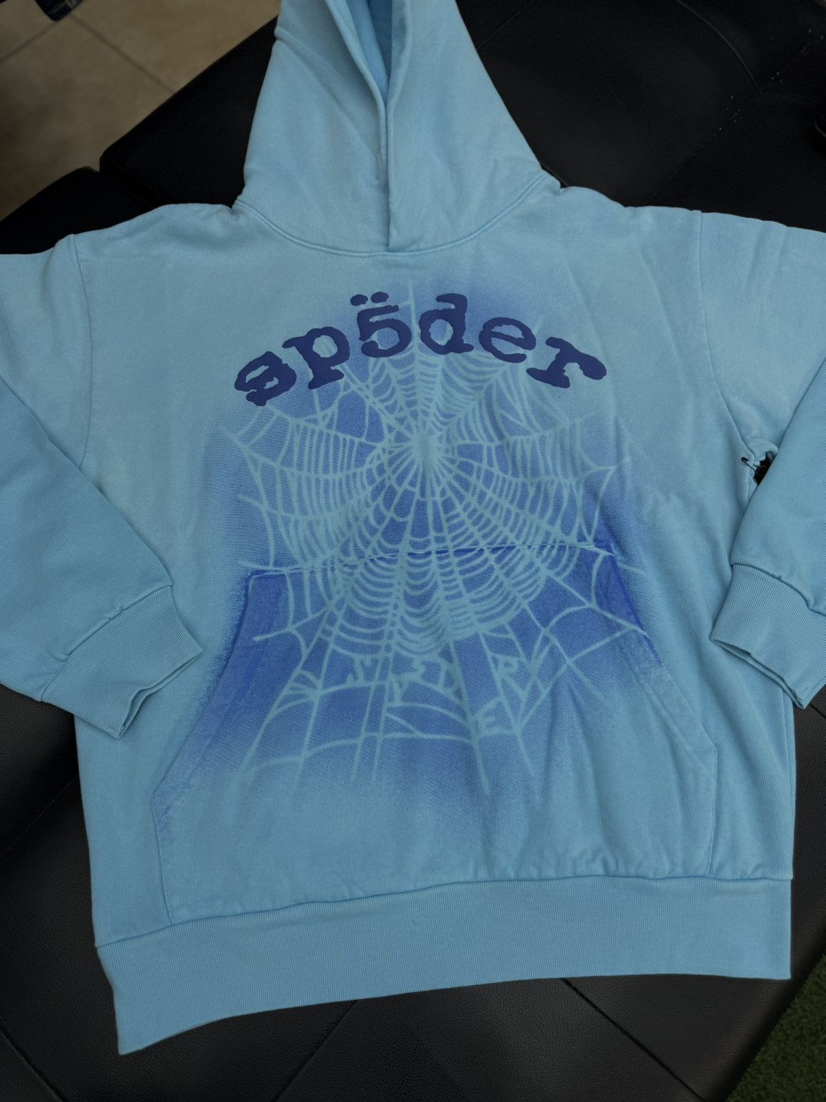 Sp5der Sp5der Worldwide Blue 2025 Hoodie Size M (NEW) Size US M / EU 48-50 / 2 - 2 Thumbnail