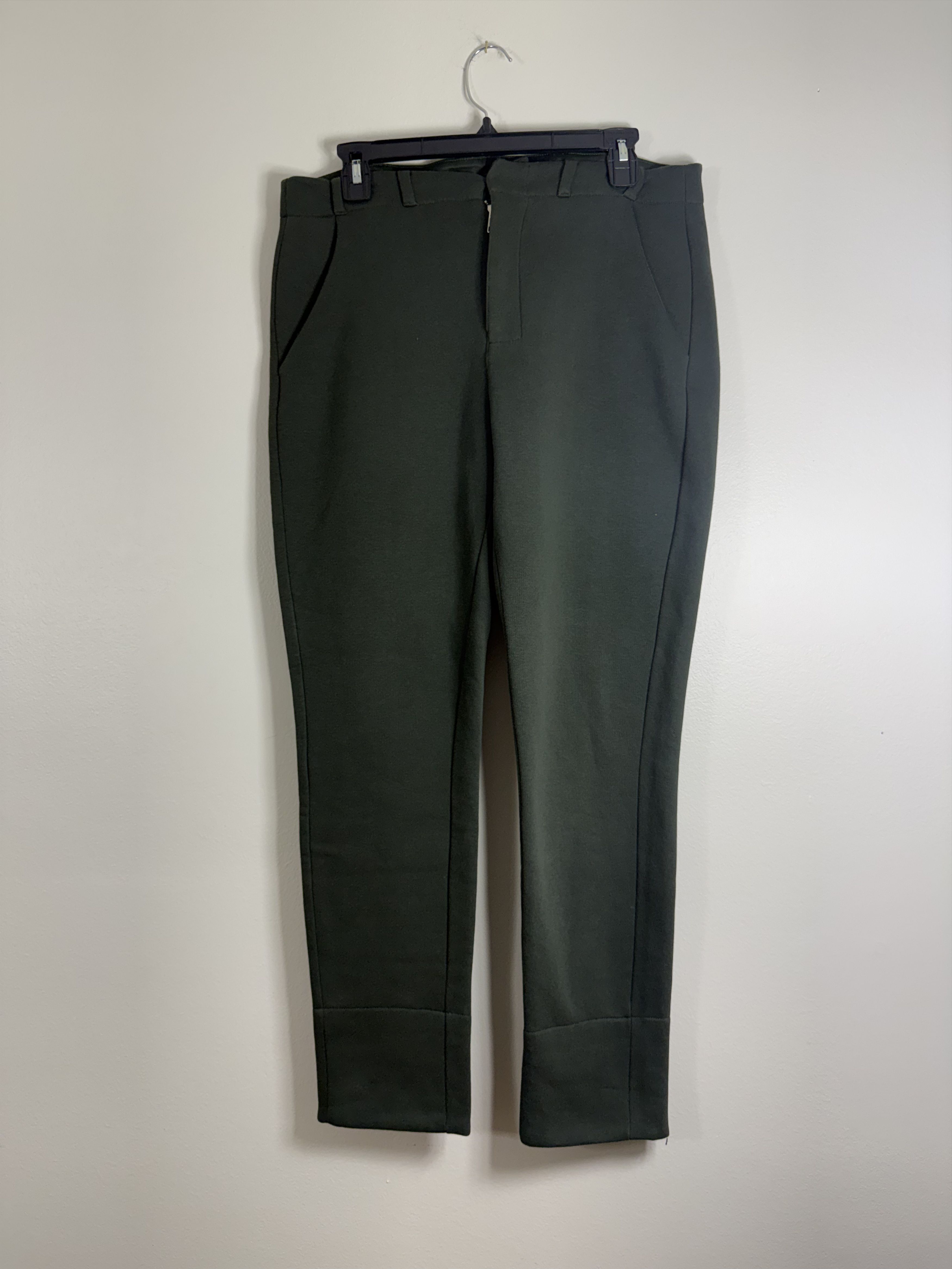 Maison Margiela Olive Technical Trousers / Sweatpants Size US 32 / EU 48 - 1 Thumbnail