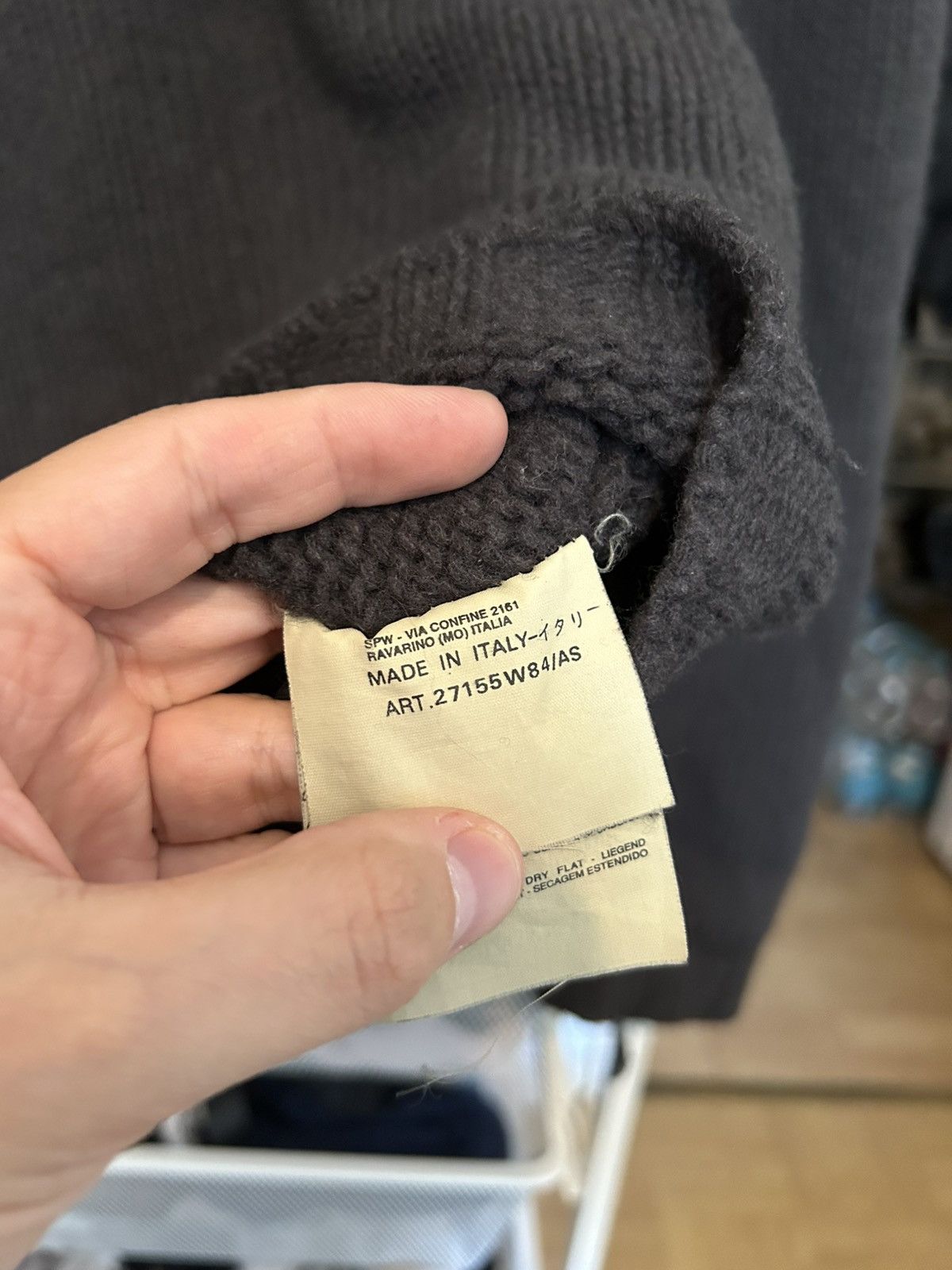 Stone Island STONE ISLAND VINTAGE GREEN BADGE SWEATER SIZE M Size US M / EU 48-50 / 2 - 5 Thumbnail