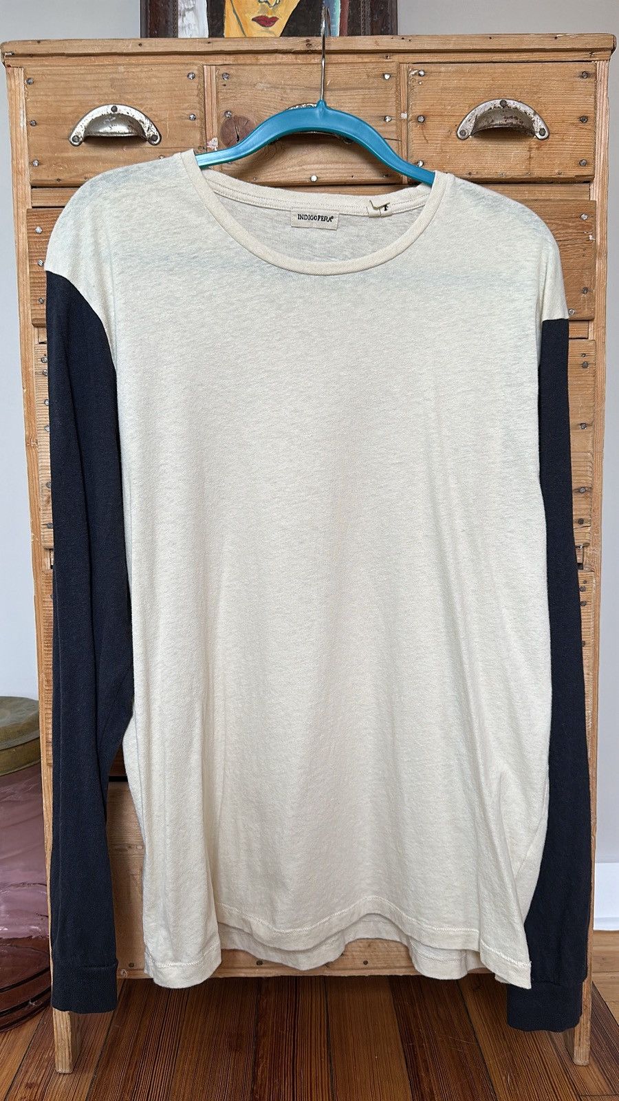 Indigofera Dale Sweater Vintage White Marshall Black