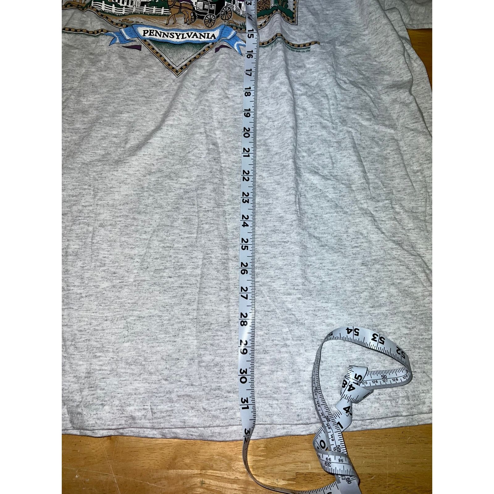 Jerzees Vintage Amish Shirt Amish Country PA Pennsylvania Tee 90s Xl Size US XL / EU 56 / 4 - 9 Thumbnail