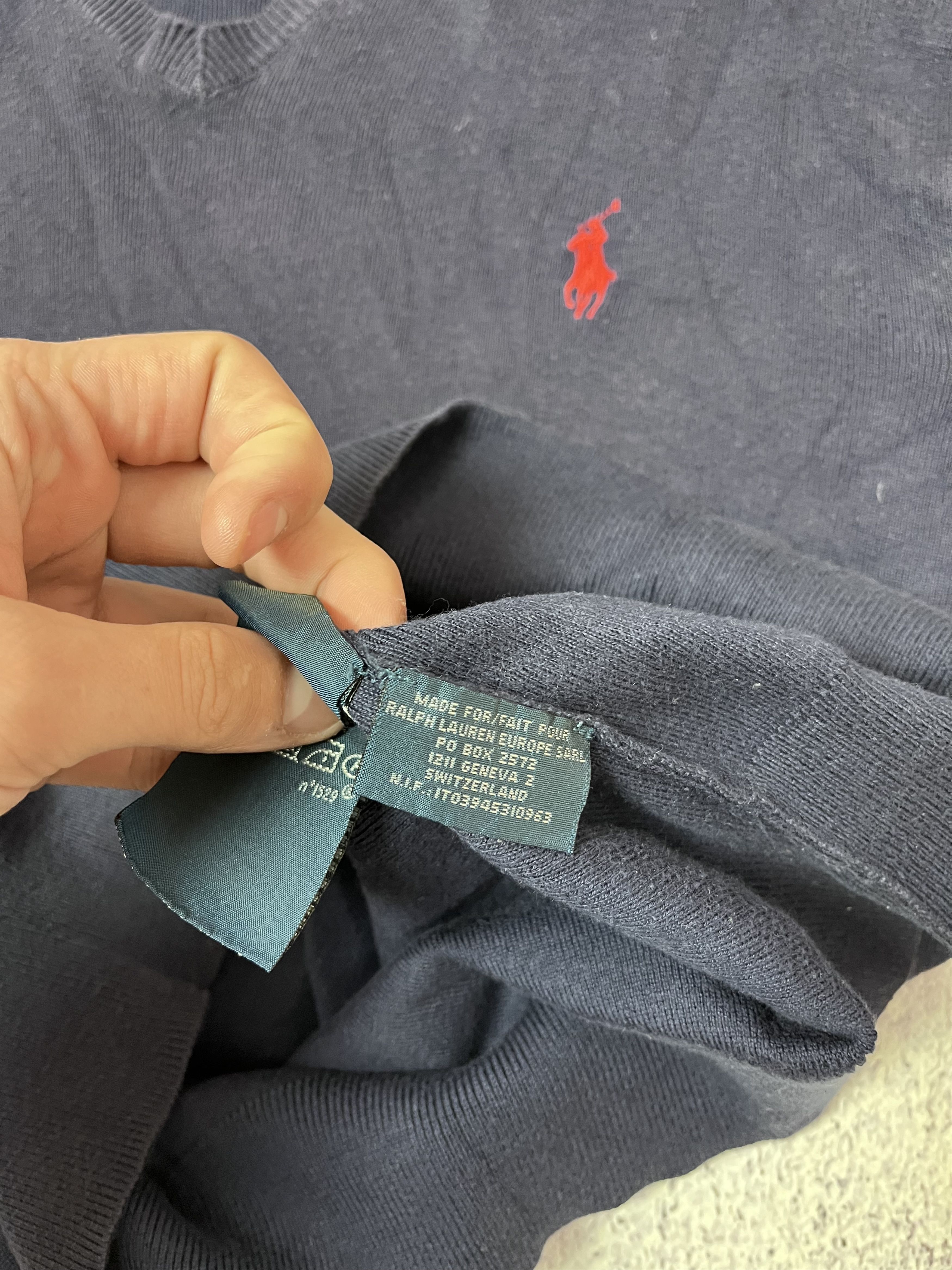 Japanese Brand × Polo Ralph Lauren Vintage mens sweater Polo Ralph Lauren size M Size US M / EU 48-50 / 2 - 6 Thumbnail
