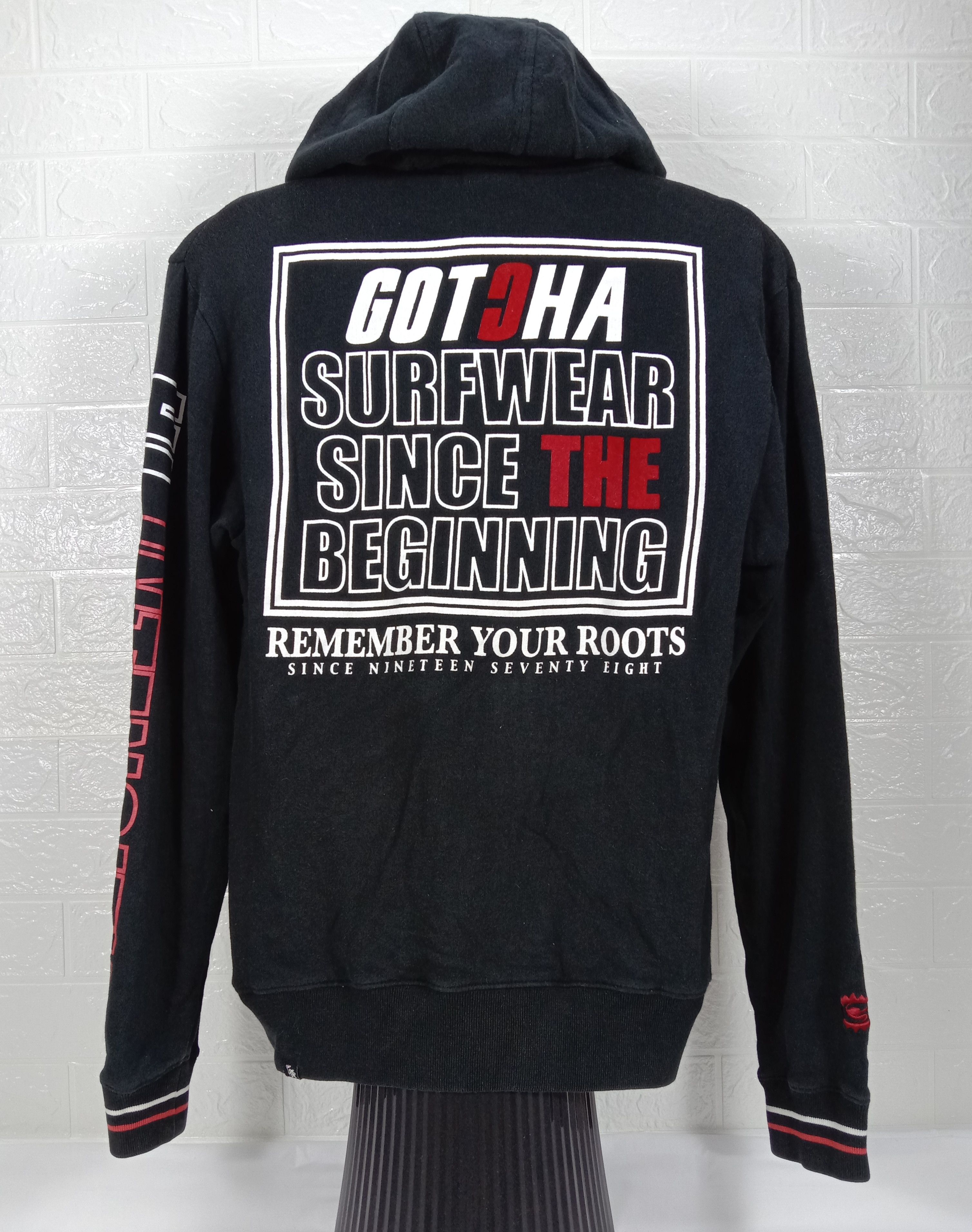 Gotcha Vintage Gotcha Surfwear Hoodie Sweatshirt Size US L / EU 52-54 / 3 - 4 Thumbnail