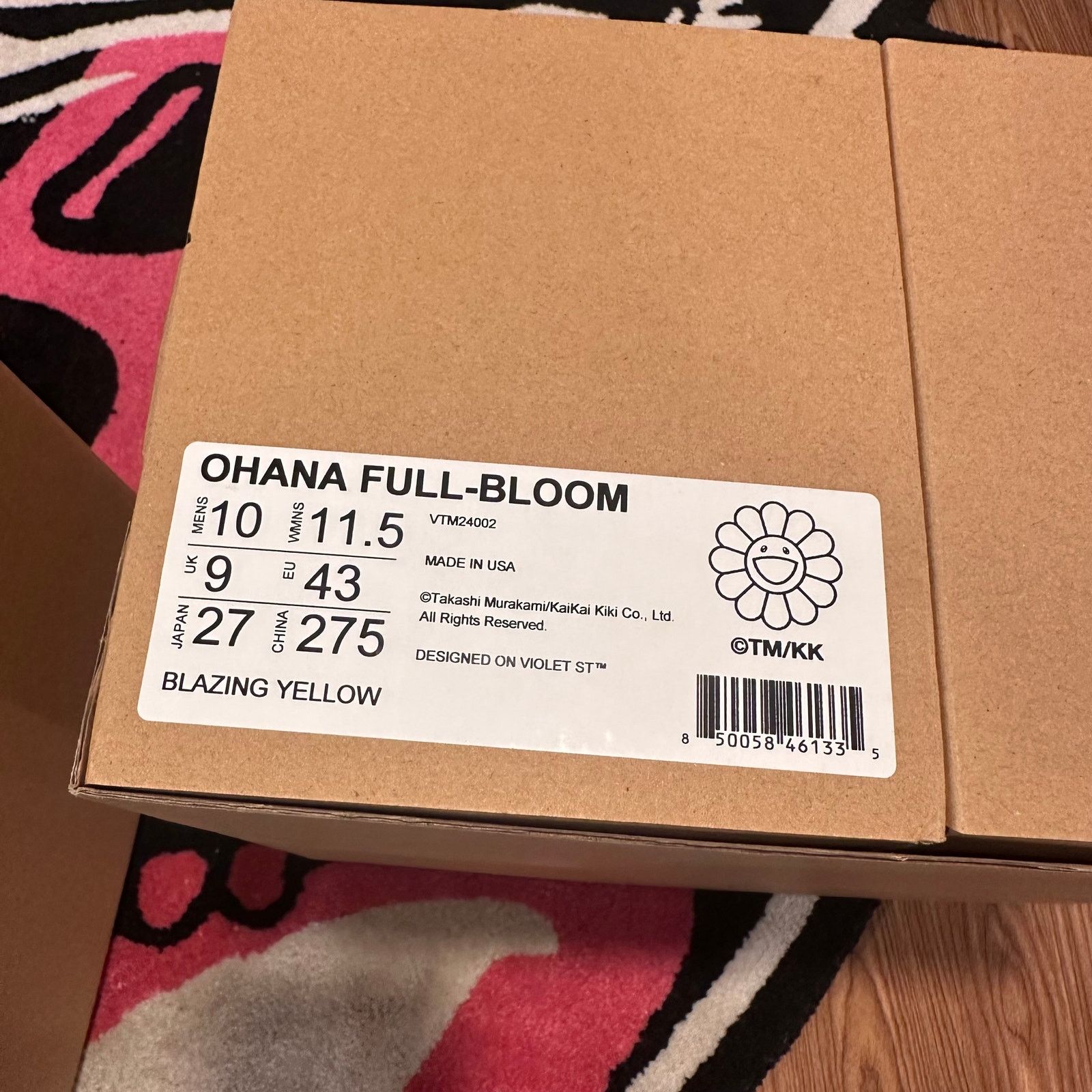 Takashi Murakami Takashi Murakami Ohana Full-Bloom Slide Size 10 - Brand New Size US 10 / EU 43 - 8 Thumbnail