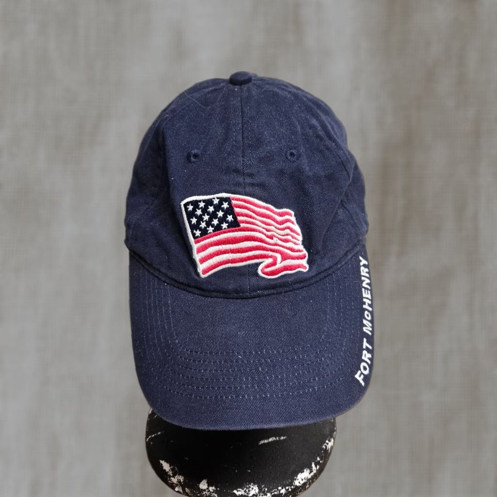 Bally VINTAGE US NAVY Navy Ball Cap Men Adjustable Blue Embroidered Baseball Hat Size ONE SIZE - 1 Thumbnail