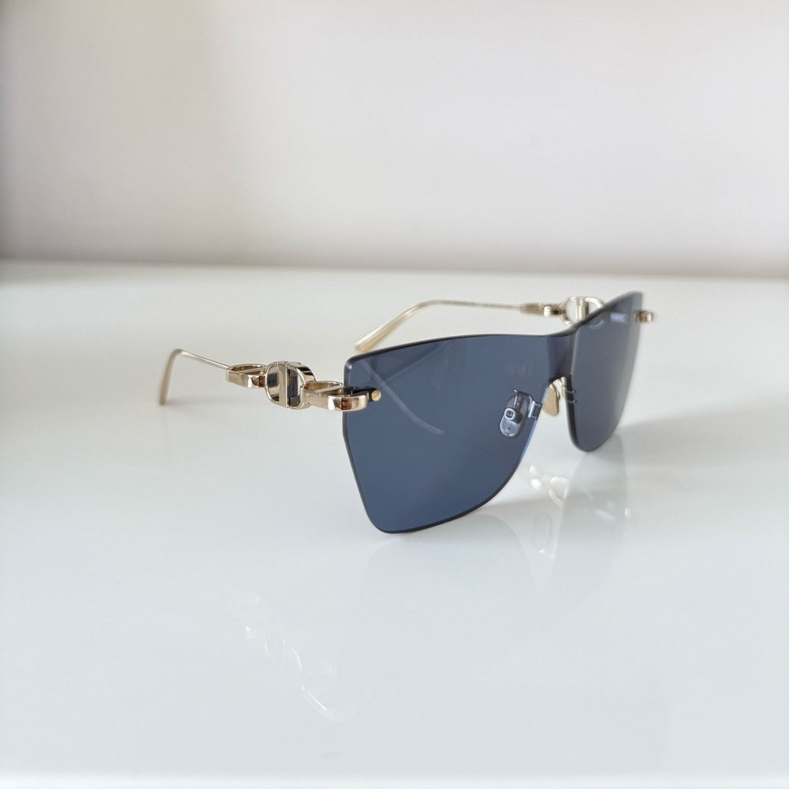 Dior NEW!!! Christian Dior CD Chain M3U women sunglasses 680$ Size ONE SIZE - 3 Thumbnail