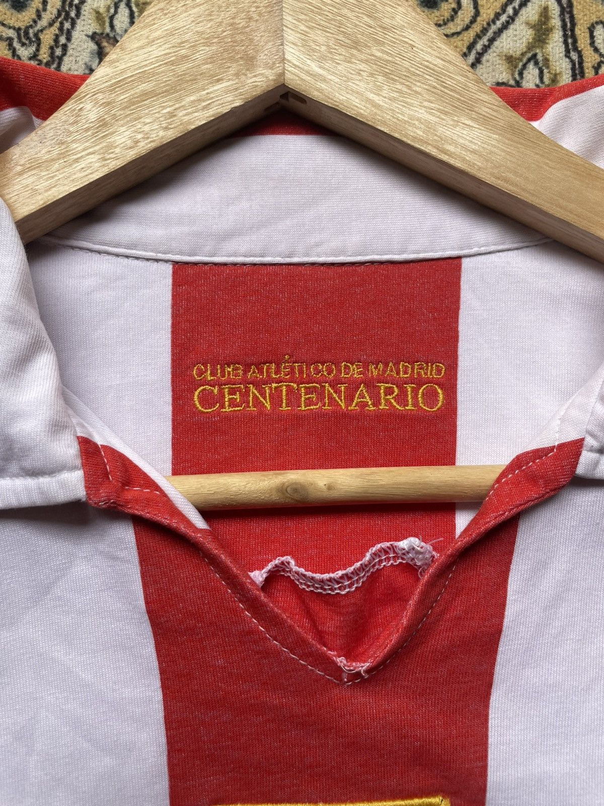Nike Vintage Atletico Madrid 2002 Centenario *RARE* Size US XL / EU 56 / 4 - 4 Thumbnail