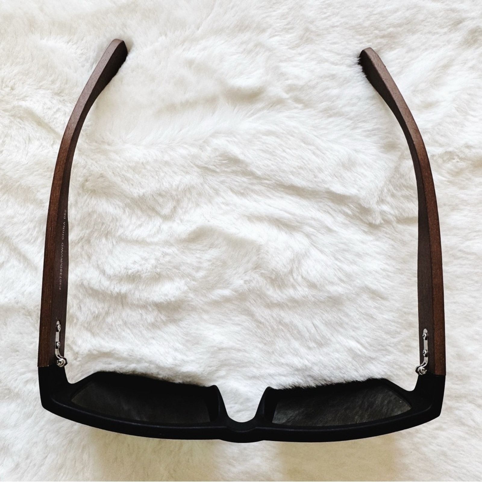 Other Jensen Black & Dark Wood Sunglasses Size ONE SIZE - 5 Thumbnail