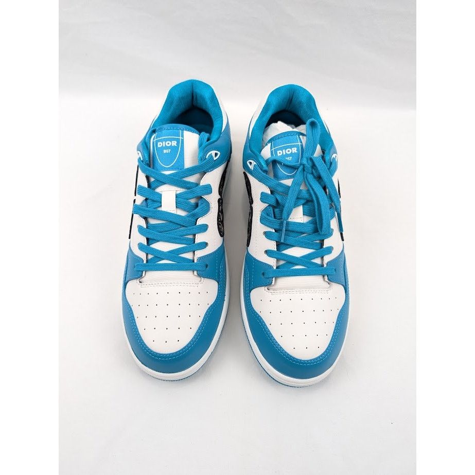 Dior o1rshd1 B57 Low-Top Sneakers in Light Blue Size US 12.5 / EU 45-46 - 14 Thumbnail