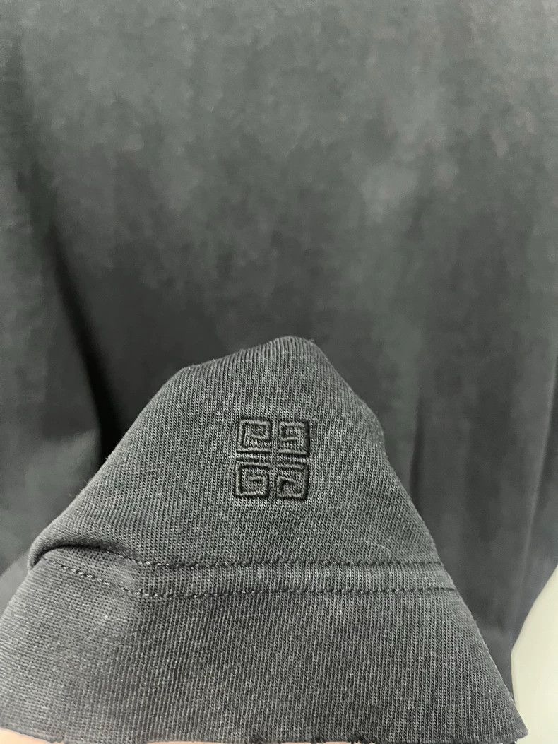 Givenchy Givenchy Black Washed Distressed Dark Grey Short-sleeved T Size US M / EU 48-50 / 2 - 3 Thumbnail