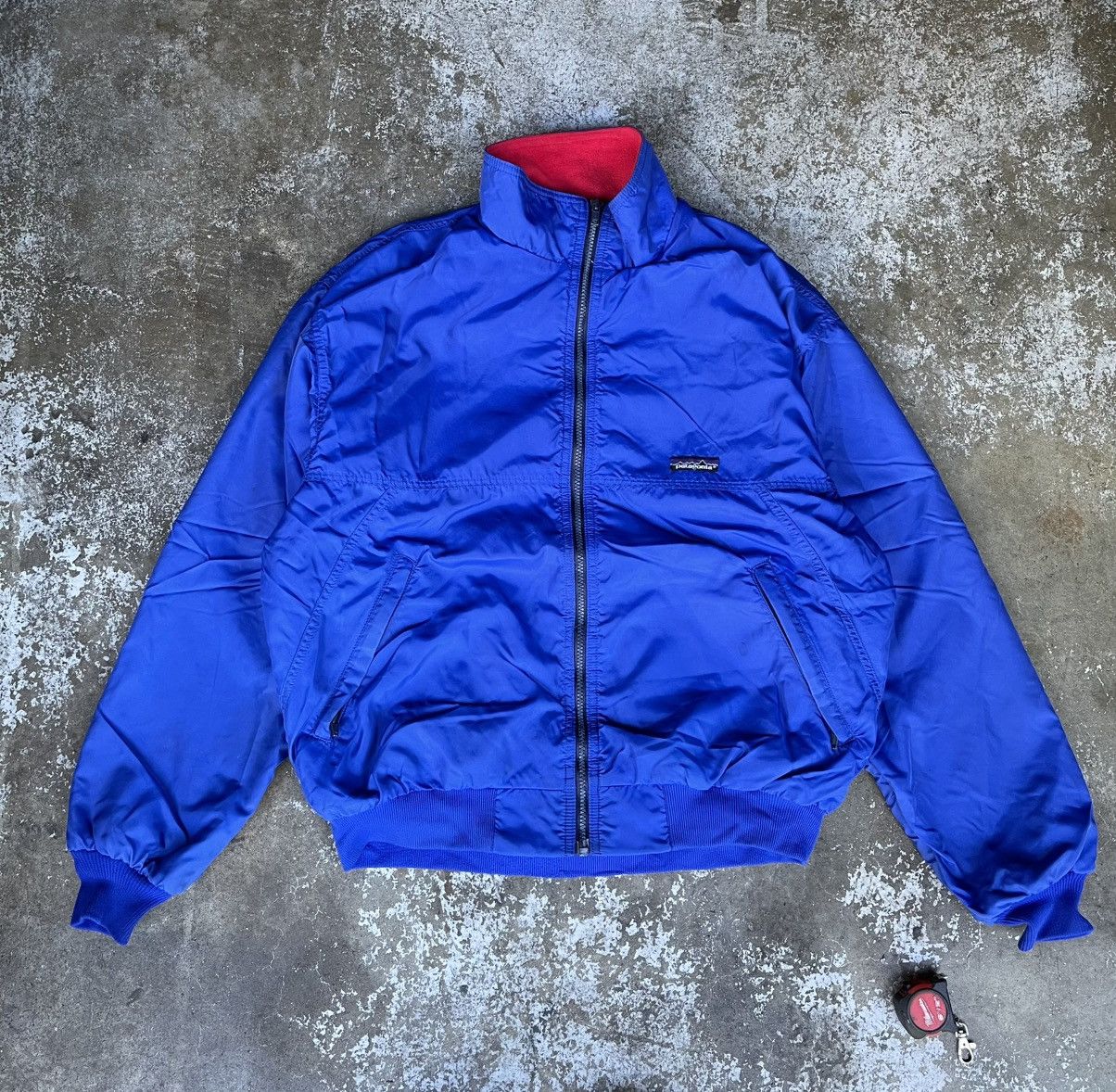 Patagonia Vintage 90s Patagonia Shell Jacket Fleece Lined Size US L / EU 52-54 / 3 - 1 Thumbnail
