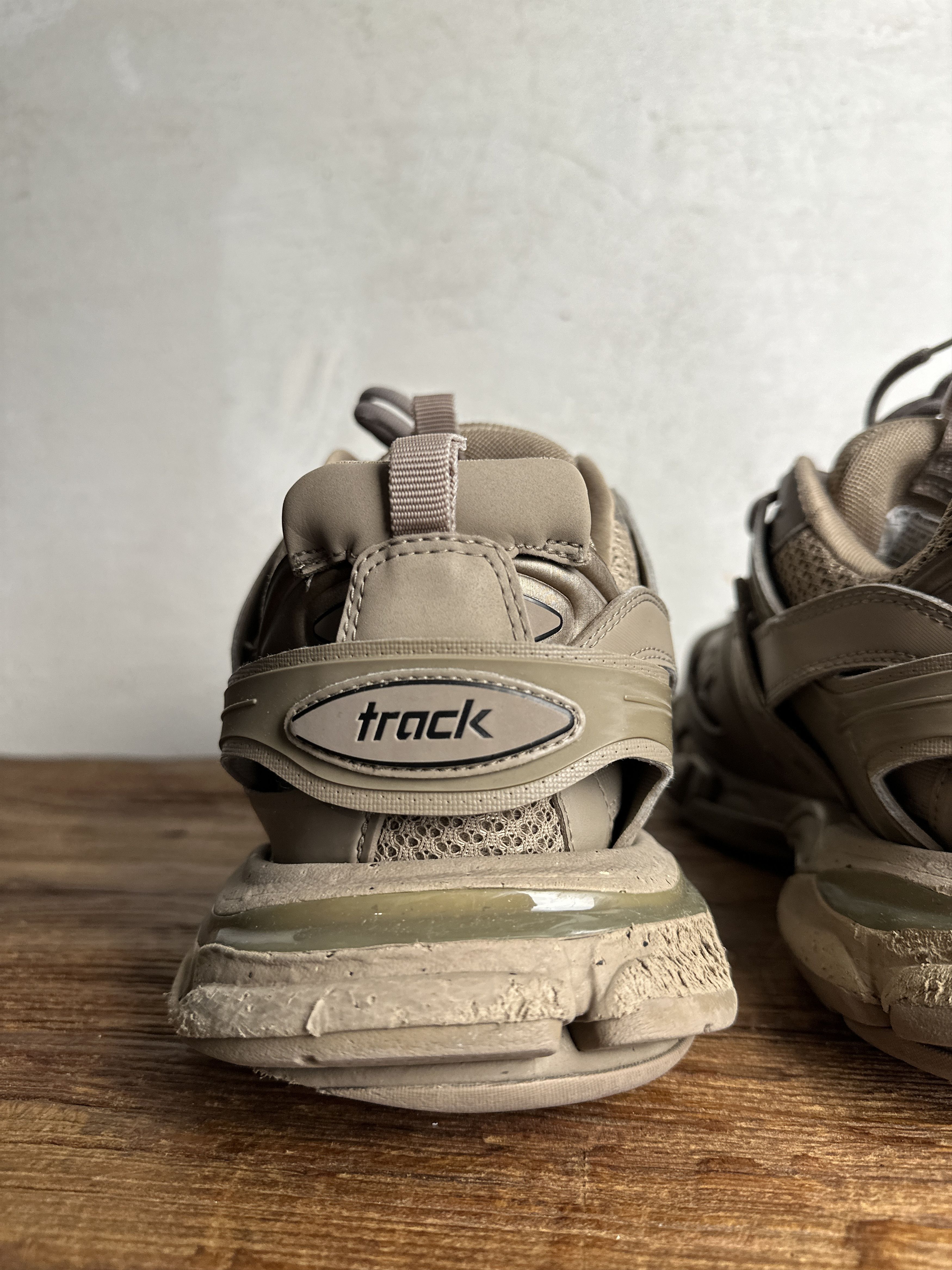 Balenciaga Balenciaga Track Full Beige Recycled Sneakers Size US 11 / EU 44 - 7 Thumbnail
