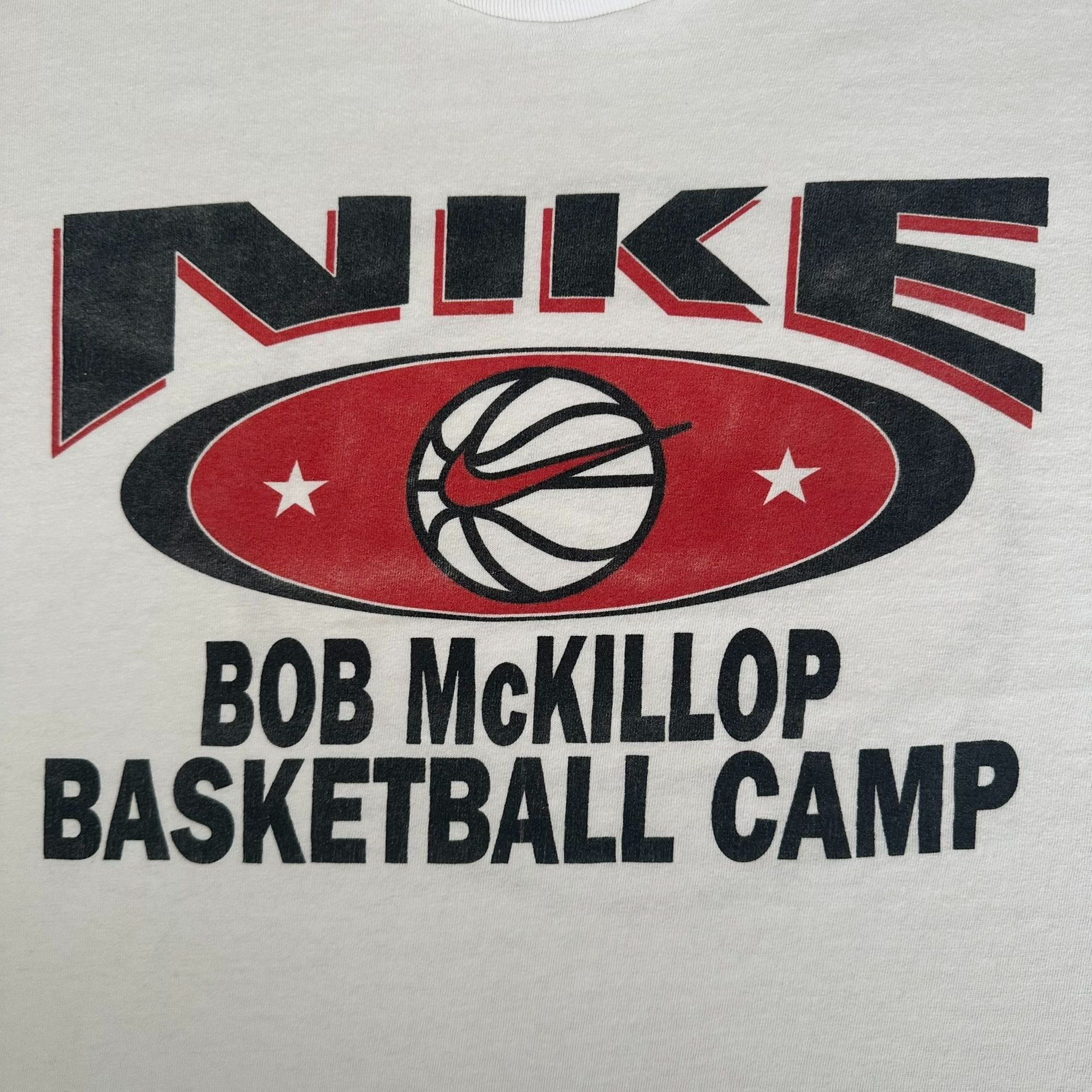 Nike Vintage 90s Nike Basketball Camp T-Shirt Center Swoosh Logo Size US L / EU 52-54 / 3 - 2 Thumbnail
