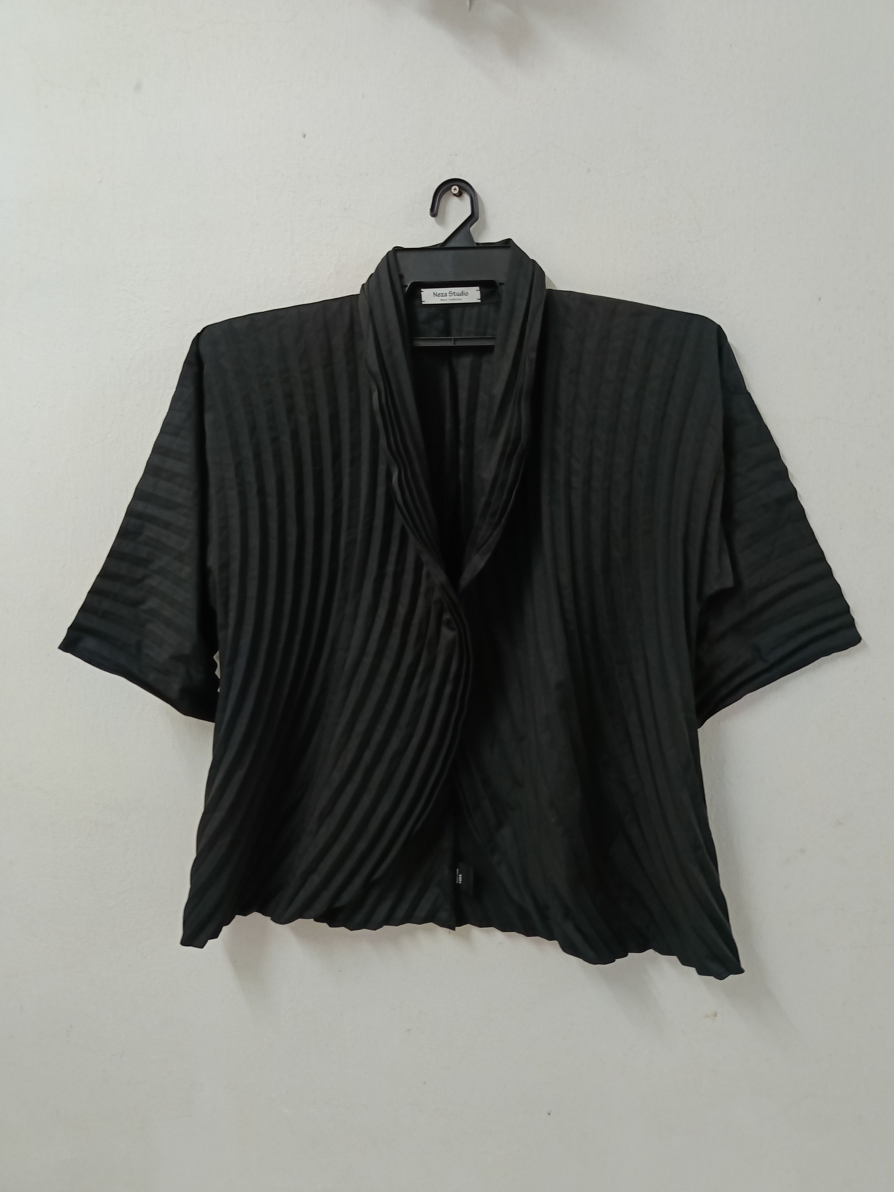 Designer × If Six Was Nine × Pleats Please Issey Miyake Pleated Jacket Designer Neza Collection Size US L / EU 52-54 / 3 - 6 Thumbnail