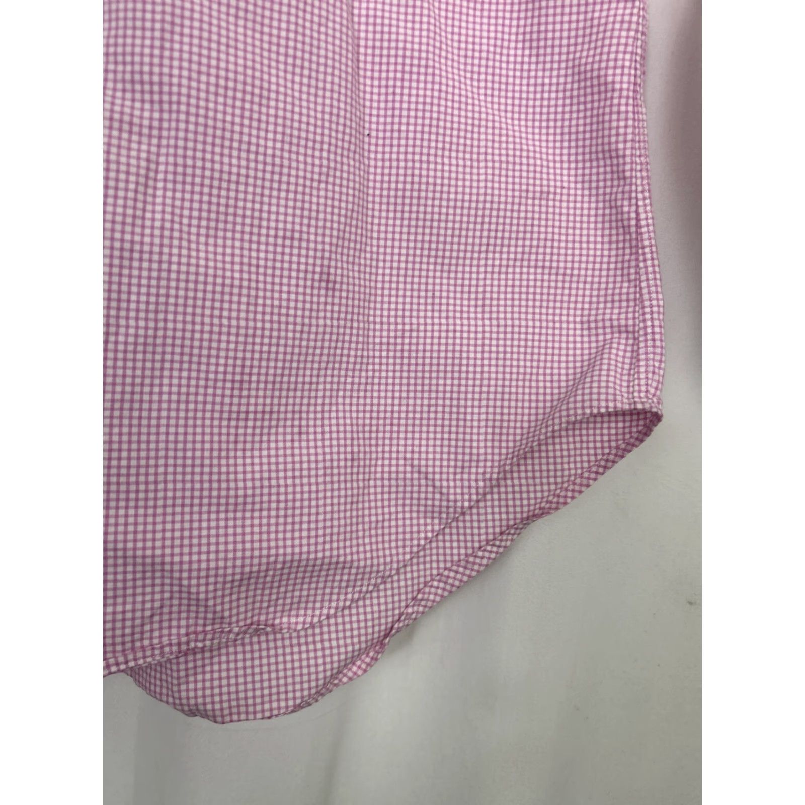 Ralph Lauren Ralph Lauren Mens Button-Down Shirt Long Sleeve 15 Pink White Stripe Size US M / EU 48-50 / 2 - 6 Thumbnail
