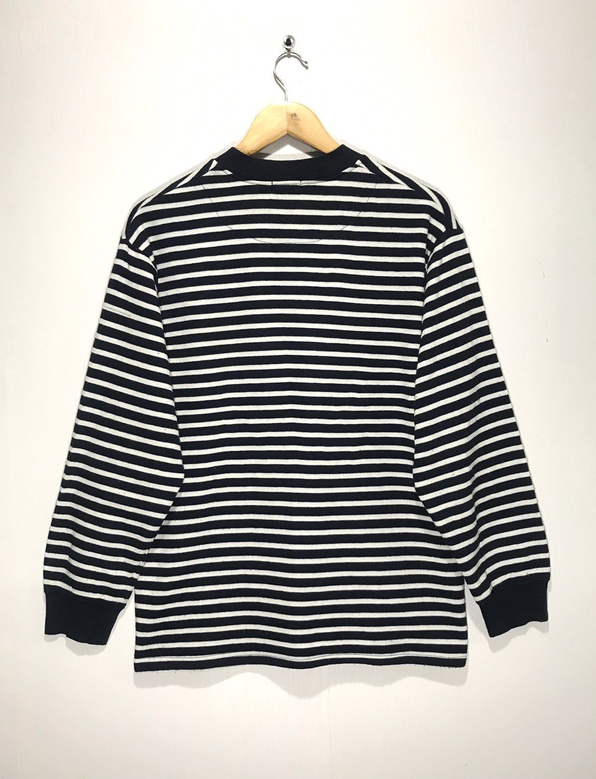 Japanese Brand × OVER THE STRiPES × Takumi Vintage Takemi Stripes Longsleeve Size US M / EU 48-50 / 2 - 4 Thumbnail