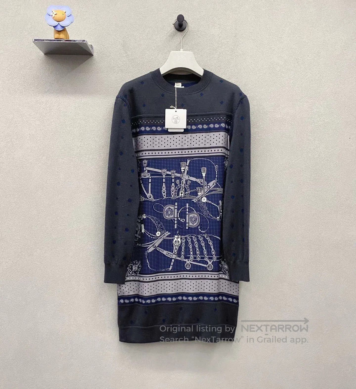 Hermes Hermes Harnais de Cour Bandana Sweater. Size M / US 6-8 / IT 42-44 - 2 Thumbnail