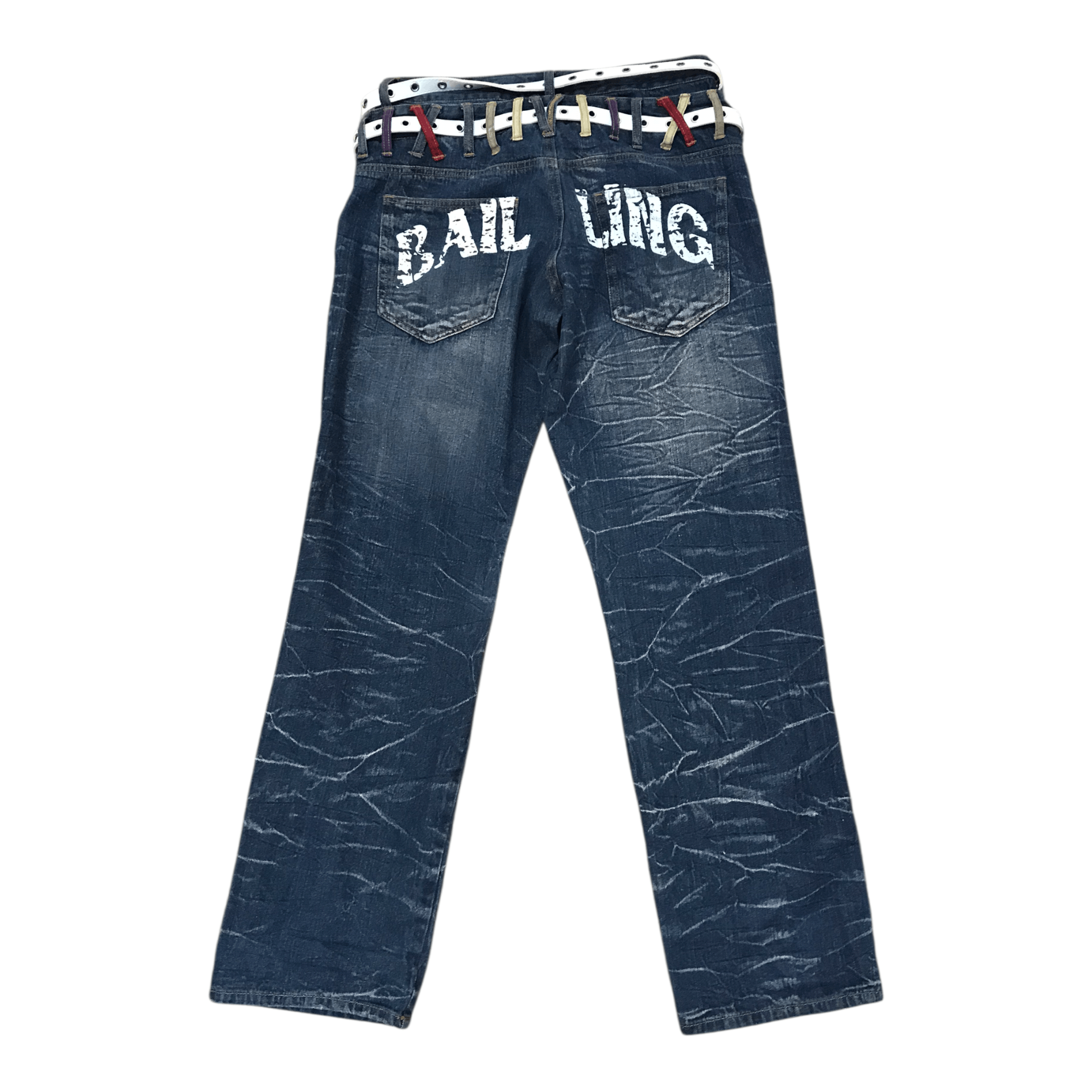 If Six Was Nine Flare Nylaus Denim pant Size US 32 / EU 48 - 3 Thumbnail