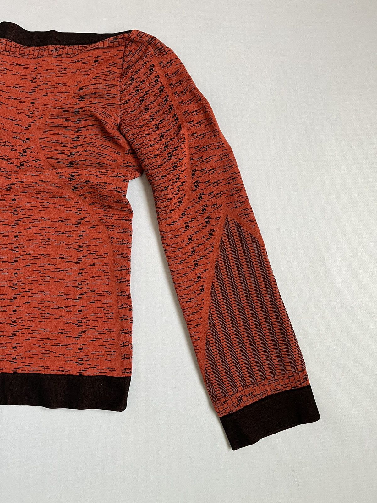 Designer × Wolford Wolford Woman Polyester Polyamide Stretch Orange Sweatshirt Size M / US 6-8 / IT 42-44 - 6 Thumbnail