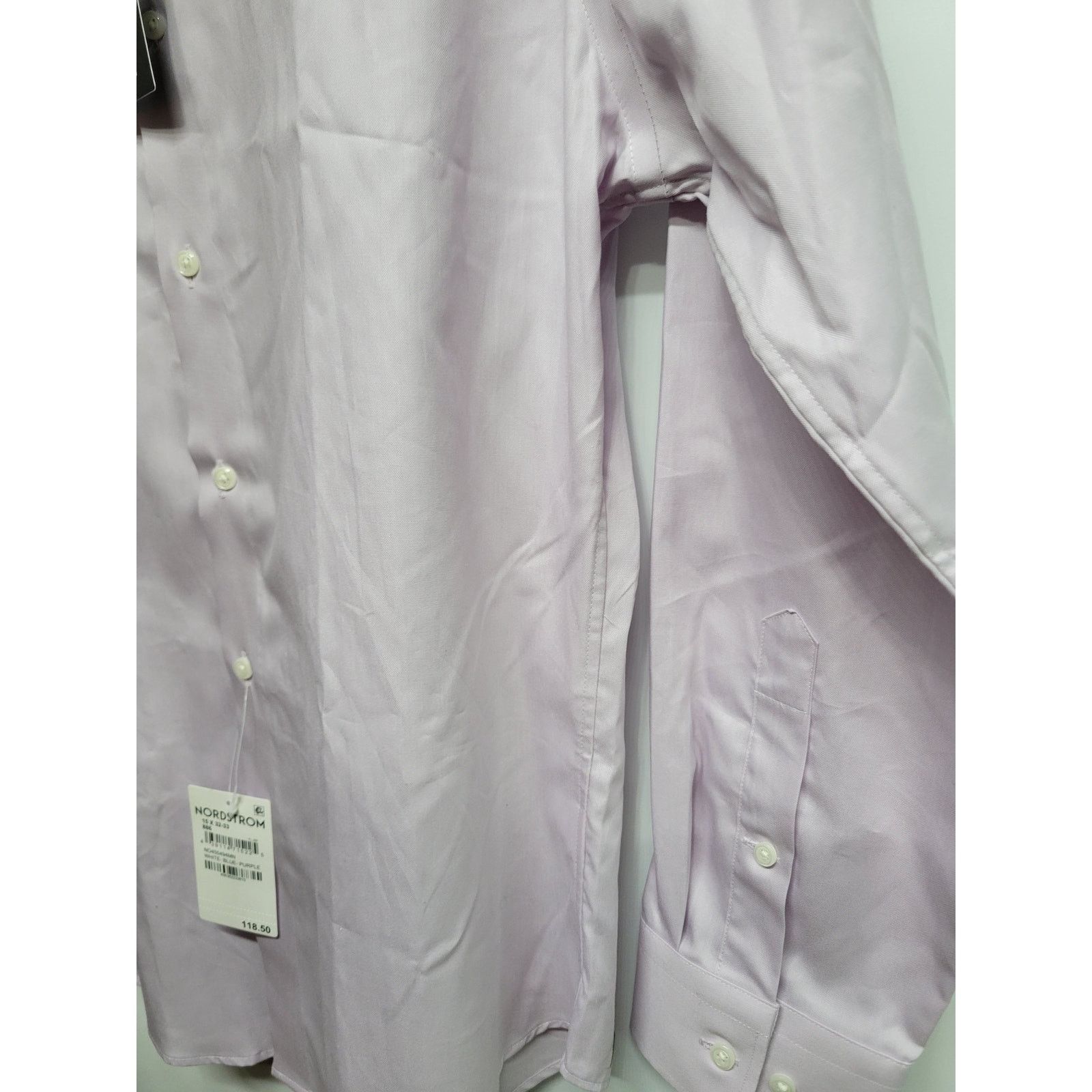 Nordstrom Nordstrom Trim- fit Lavender Button Down New Size US S / EU 44-46 / 1 - 3 Thumbnail
