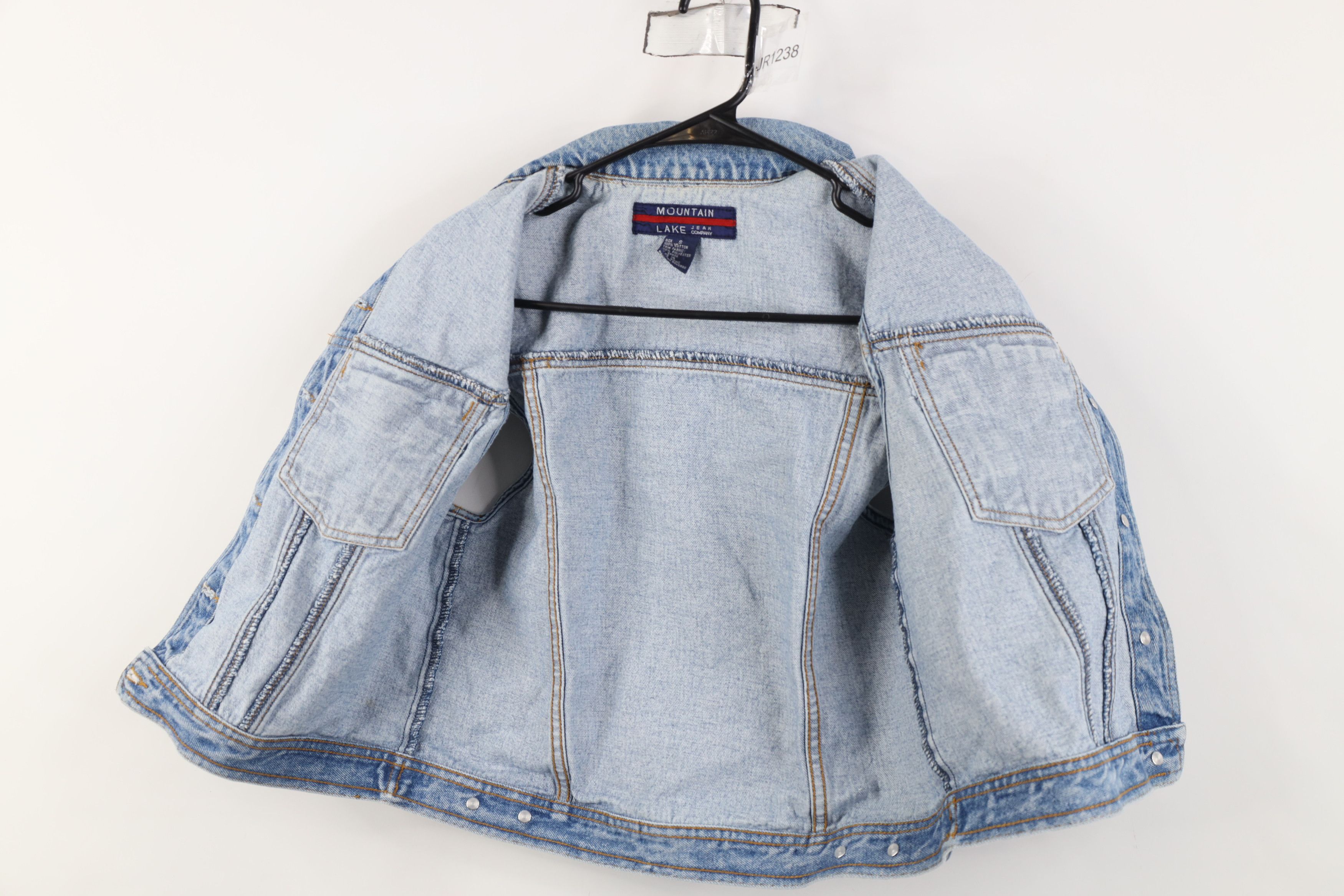 Vintage Vintage 90s Streetwear Leopard Denim Trucker Vest Jacket Size S / US 4 / IT 40 - 8 Thumbnail