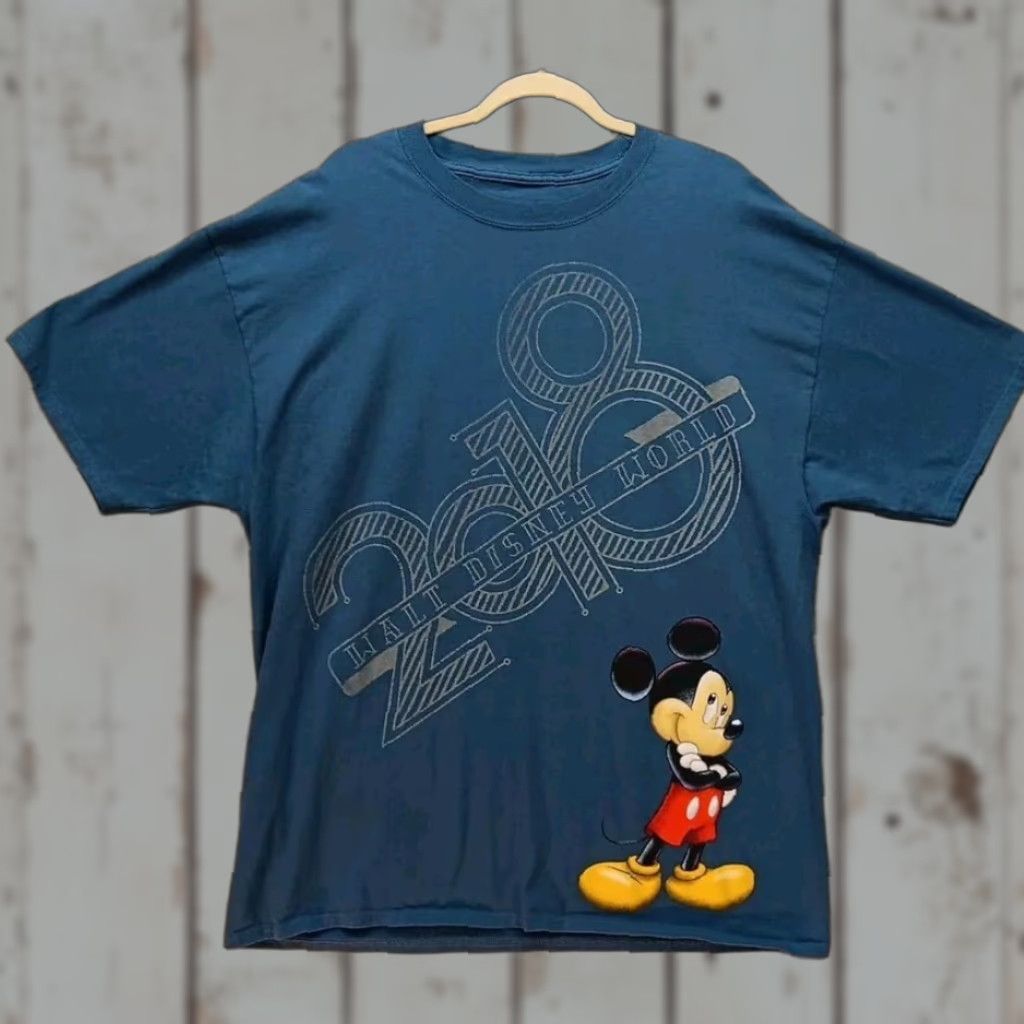 Disney Disney Parks Shirt XL Blue Men’s 2018 Mickey Mouse Walt Disney World Tee Size US XL / EU 56 / 4 - 1 Thumbnail
