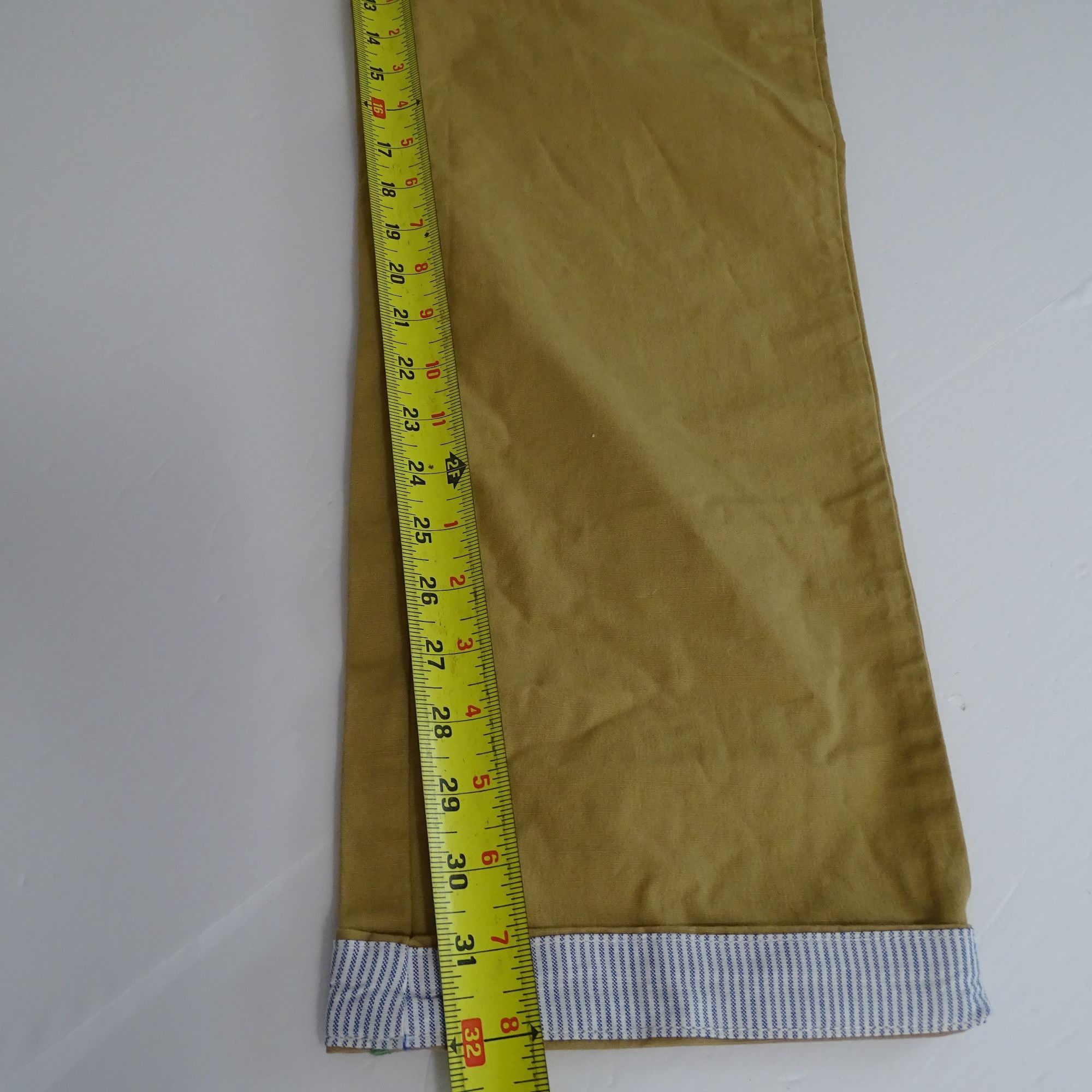Tommy Hilfiger Tommy Hilfiger Khaki Chinos Pants Men Size 34 x 34 Cuffed Size US 34 / EU 50 - 12 Thumbnail
