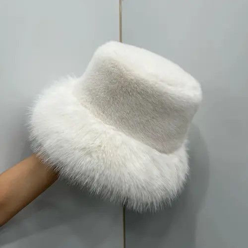 Faux Fur bucket hat