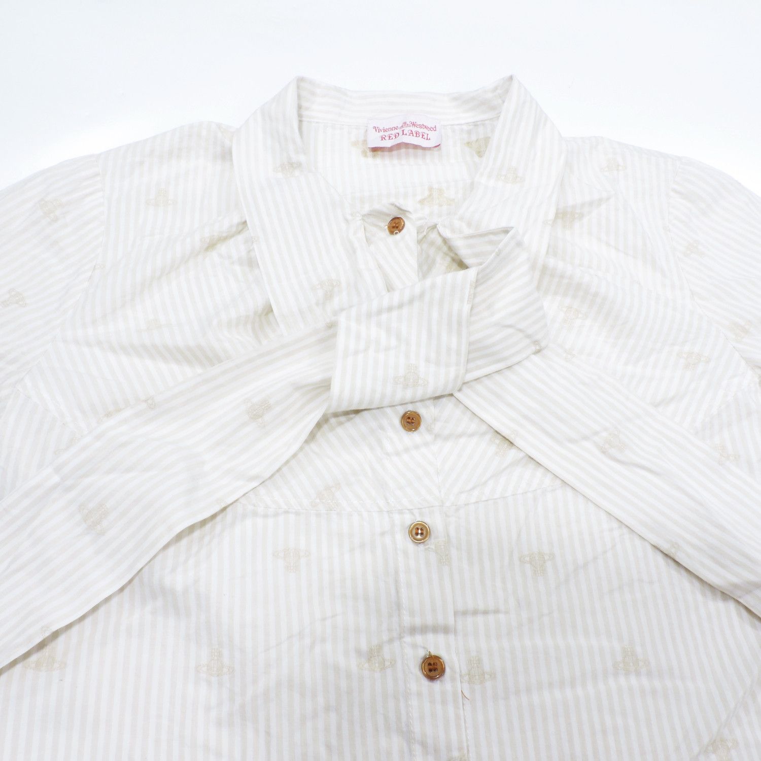 Vivienne Westwood VIVIENNE WESTWOOD RED LABEL MONOGRAM LONG SLEEVE SHIRT Size M / US 6-8 / IT 42-44 - 6 Thumbnail