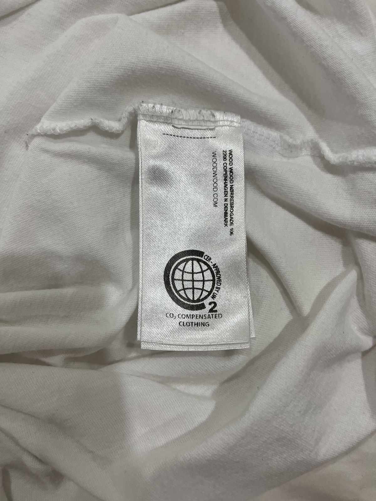 Wood Wood Info Logo T-Shirt Size US L / EU 52-54 / 3 - 4 Thumbnail