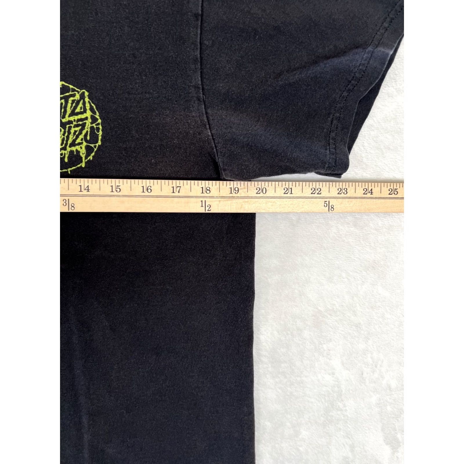 Vintage VINTAGE Santa Cruz T-Shirt Black Size M Logo 90s Slime Gooey Graphic Print Crew Neck Short Sleeve Men Size US M / EU 48-50 / 2 - 6 Thumbnail