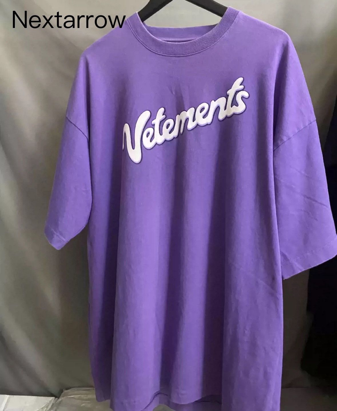 Vetements Vetements purple foam printed short sleeved shirt Size US XS / EU 42 / 0 - 1 Thumbnail