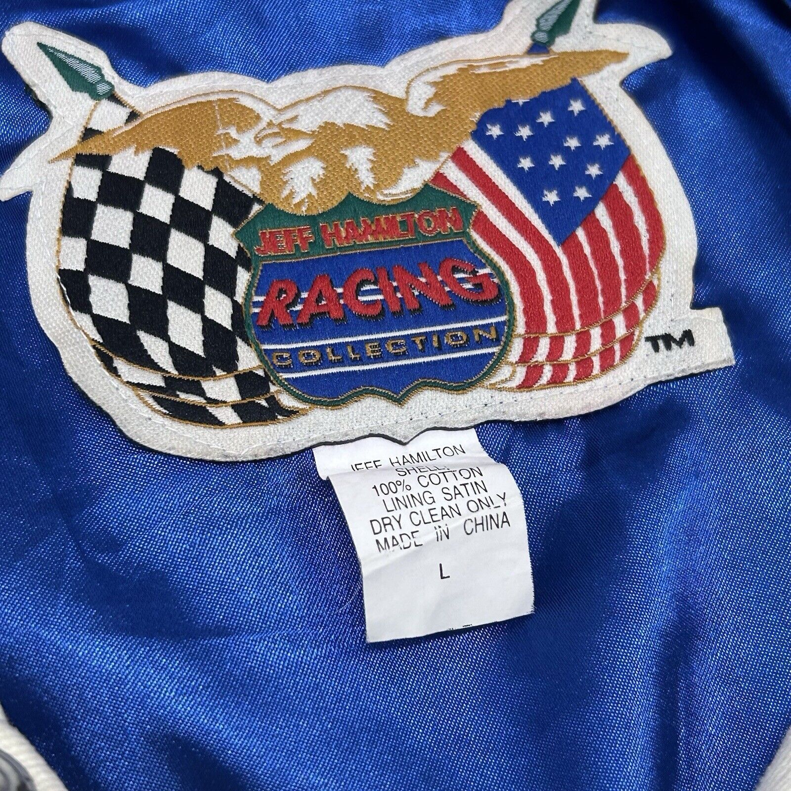 Jeff Hamilton Vintage Jeff Hamilton NASCAR Miller Lite Rusty Racing Jacket Size US L / EU 52-54 / 3 - 10 Thumbnail