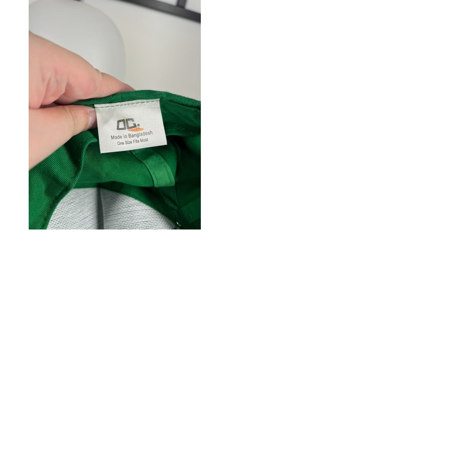 Y/Project OC Project Managing Hat Cap Strap Back Adult Green Cotton Twill Snapback Shirt Shoes? Size ONE SIZE - 9 Thumbnail