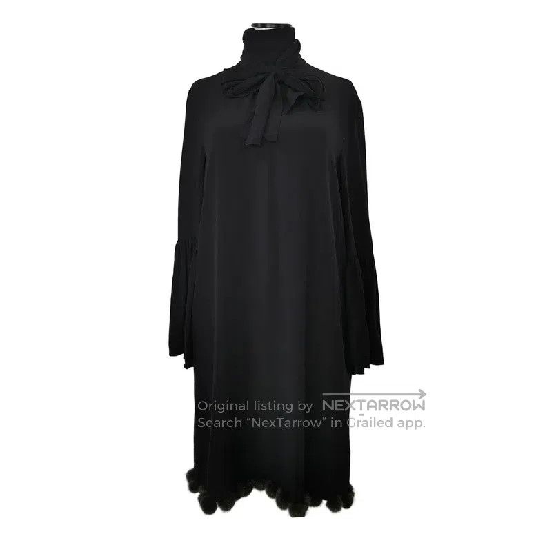 Fendi Fendi Silk High Neck Dress Size XS / US 0-2 / IT 36-38 - 1 Thumbnail