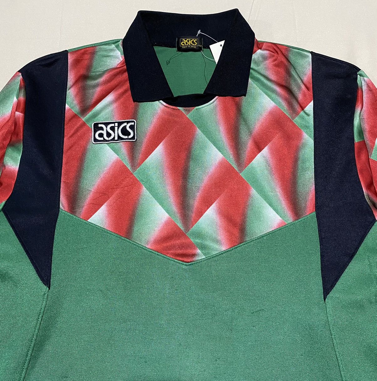 Asics × Vintage Vintage 90s Goalkeeper Asics Jersey Size US L / EU 52-54 / 3 - 5 Thumbnail