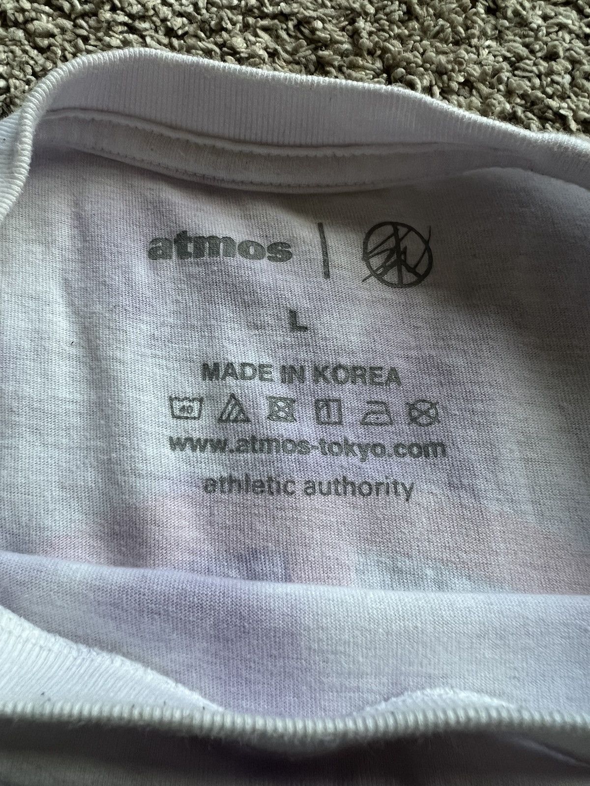 atmos Atoms x Sean Wotherspoon Peace T-shirt Size US L / EU 52-54 / 3 - 3 Thumbnail