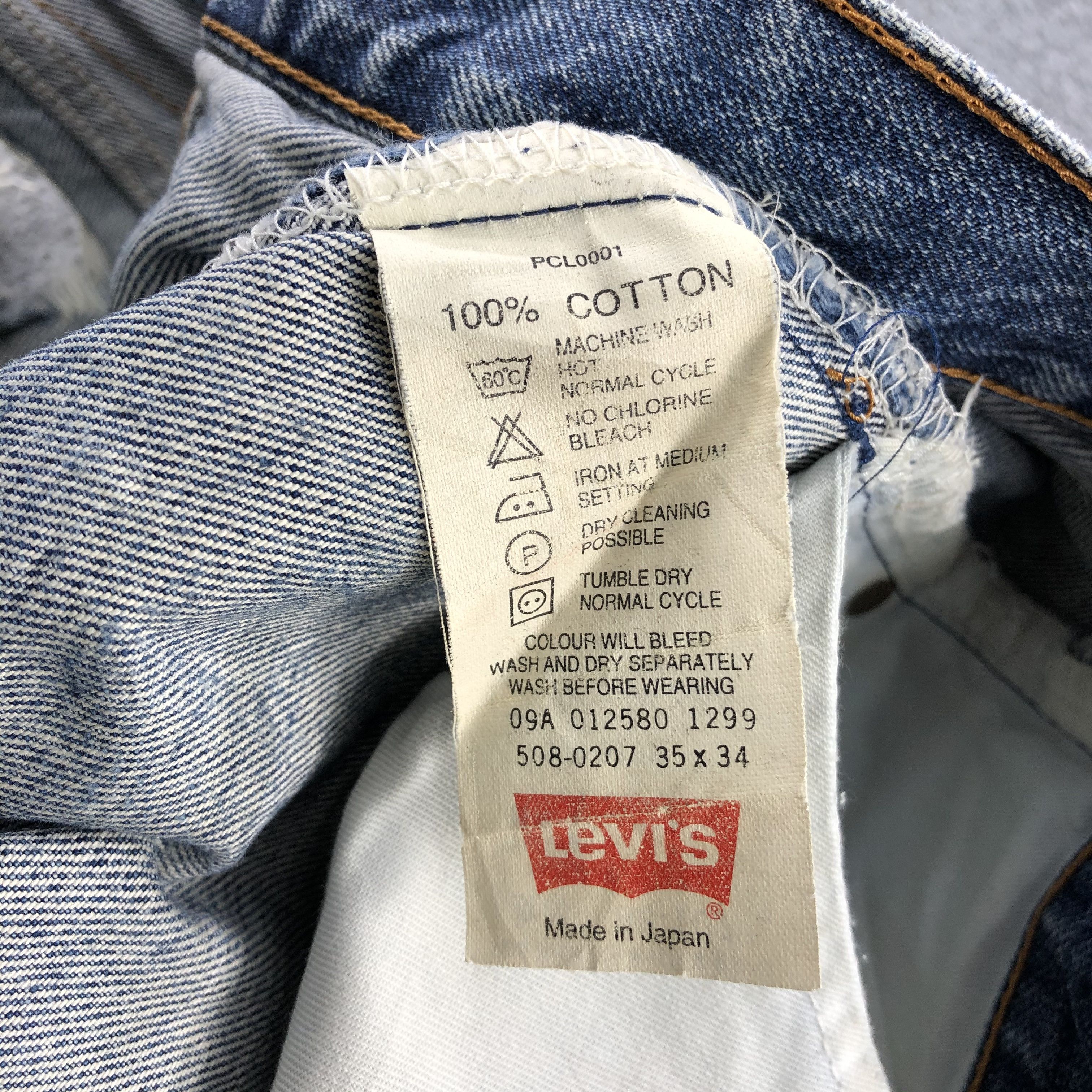 Levi's × Vintage Vintage Blue Wash Levis 508 Jeans-JM1943 Size US 36 / EU 52 - 10 Thumbnail