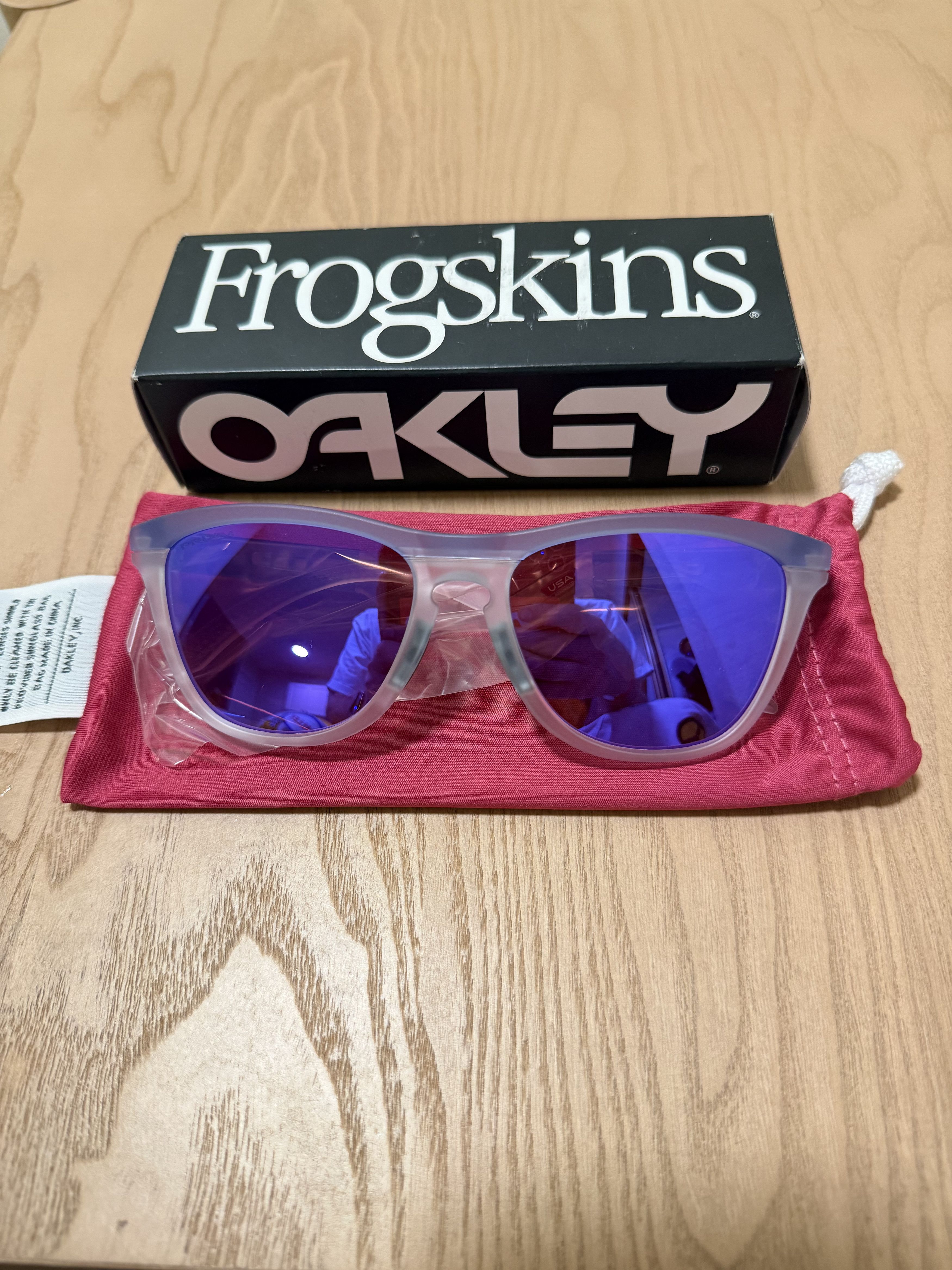 Oakley Oakley Plasma Clear Brand New Size ONE SIZE - 1 Thumbnail