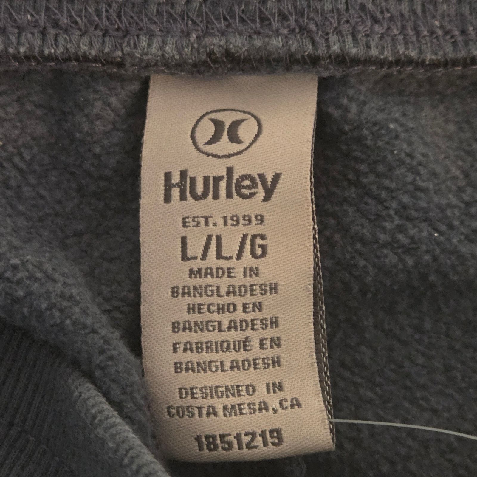 Hurley Hurley Men's Large Navy Blue Comfort Sweat Pants Joggers Size US 33 - 5 Thumbnail